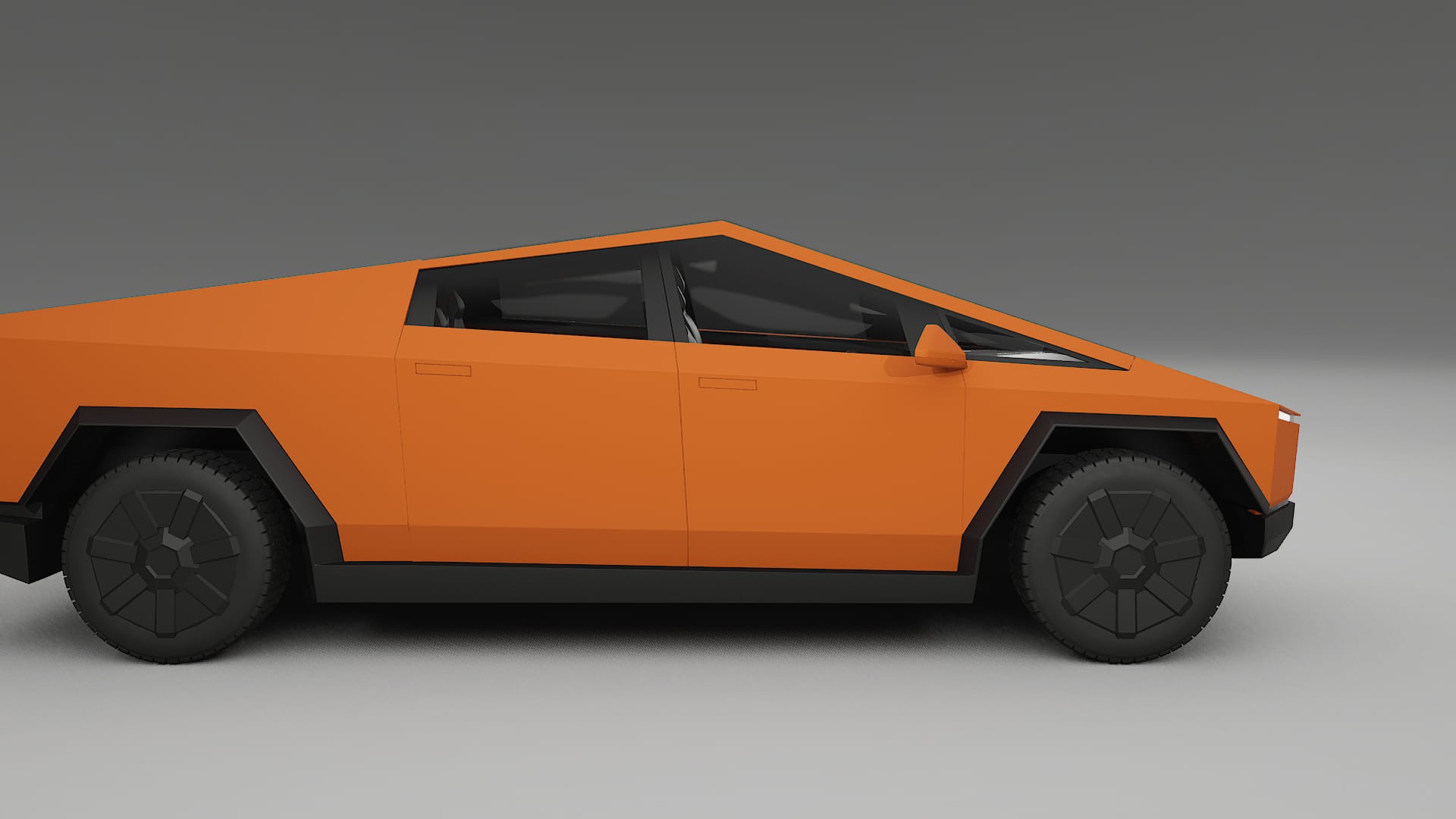 Tesla Cybertruck Film de Protecție pentru Vopsea TPU | ROCKET PPF cu Schimbare de Culoare – Kit Complet Predecupat