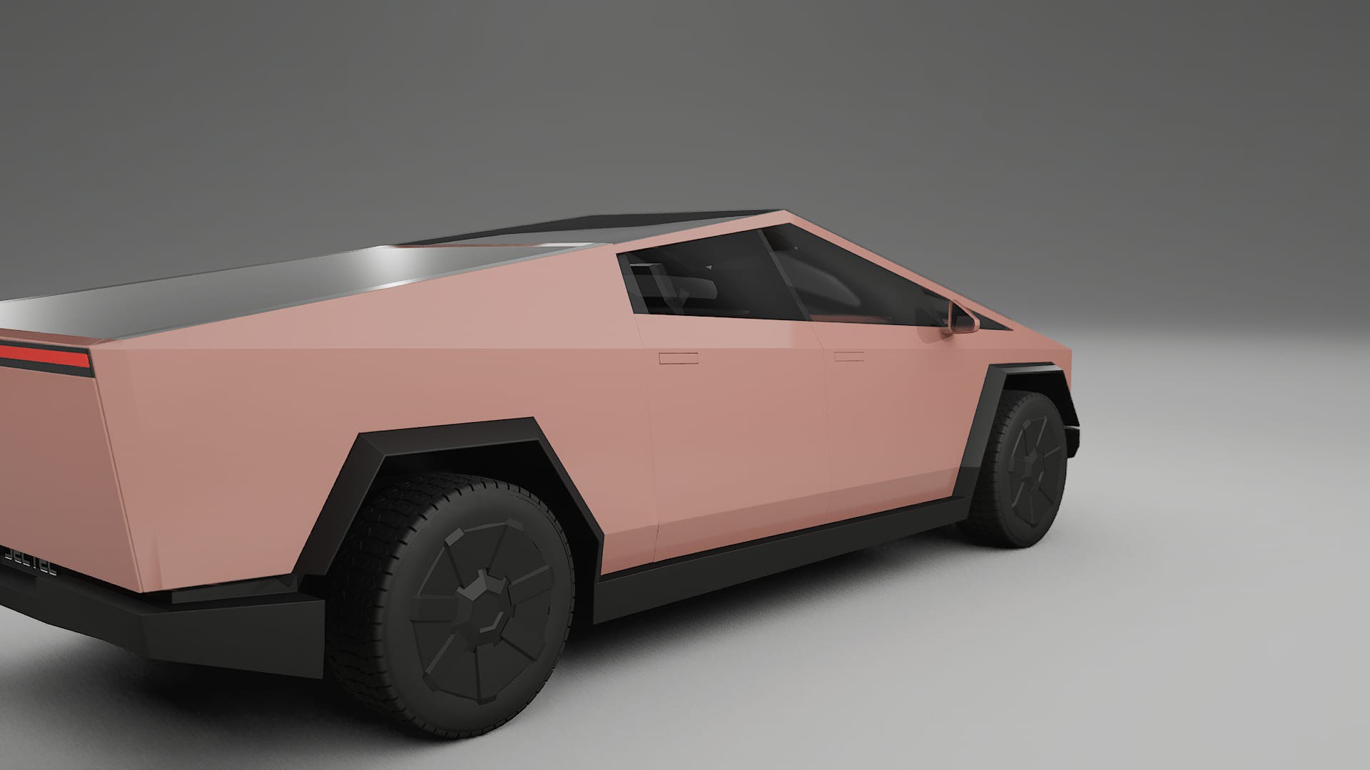 Tesla Cybertruck Film de Protecție pentru Vopsea TPU | BLUSH PPF cu Schimbare de Culoare – Kit Complet Predecupat