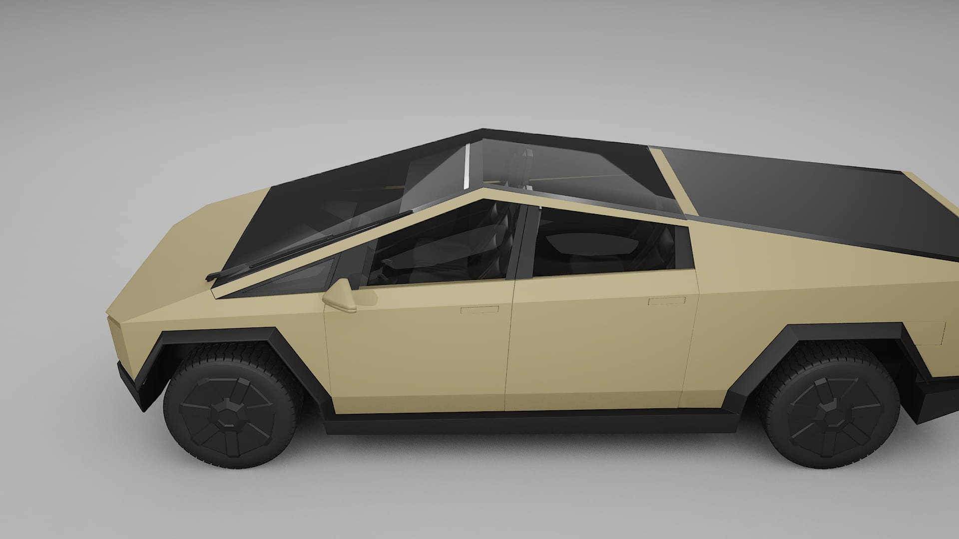 Tesla Cybertruck Film de Protecție pentru Vopsea TPU | SAND PPF cu Schimbare de Culoare – Kit Complet Predecupat