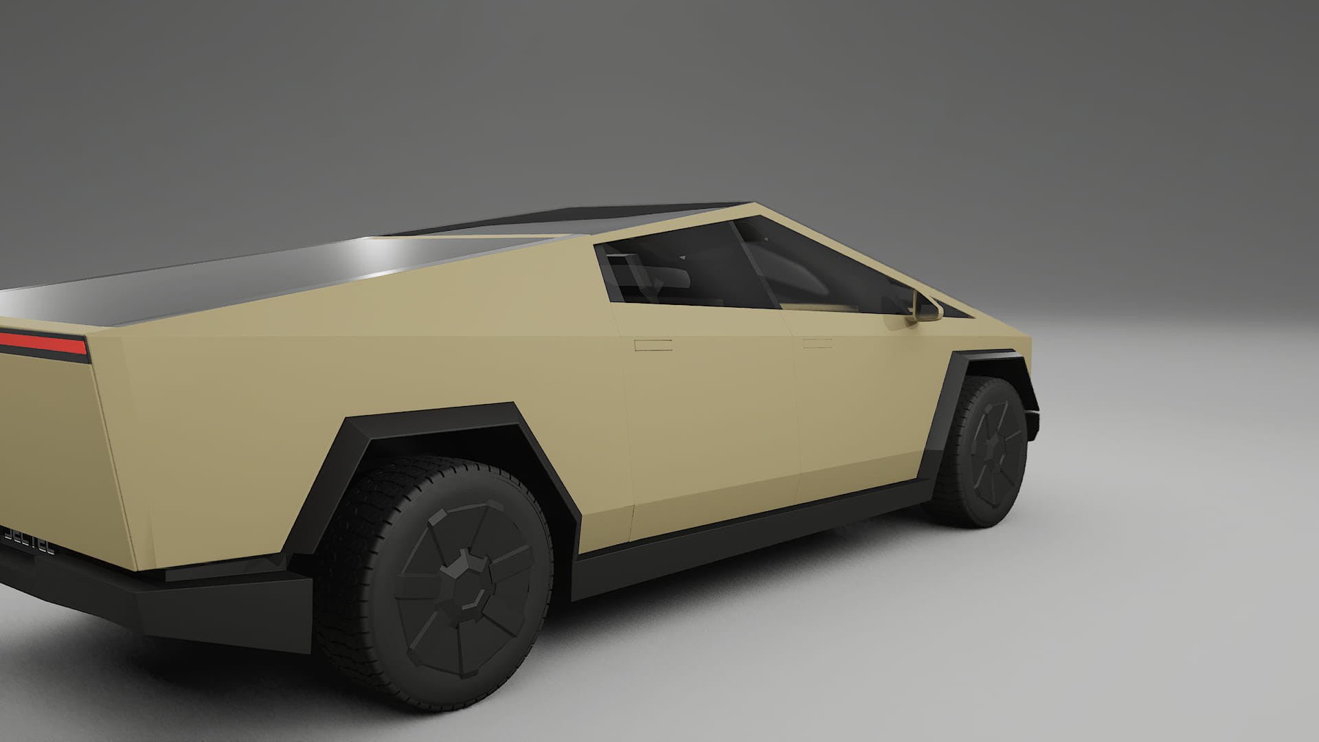 Tesla Cybertruck Film de Protecție pentru Vopsea TPU | SAND PPF cu Schimbare de Culoare – Kit Complet Predecupat