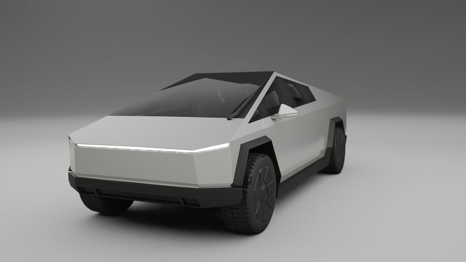 Tesla Cybertruck Film de Protecție pentru Vopsea TPU | PEARL PPF cu Schimbare de Culoare – Kit Complet Predecupat