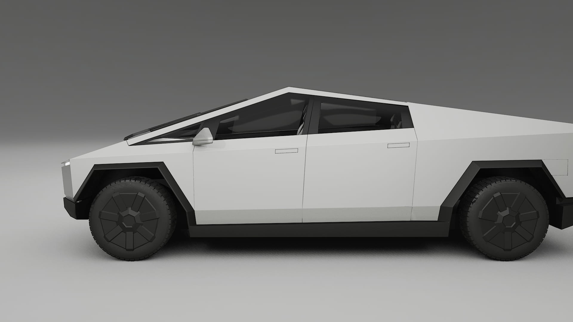 Tesla Cybertruck Film de Protecție pentru Vopsea TPU | PEARL PPF cu Schimbare de Culoare – Kit Complet Predecupat