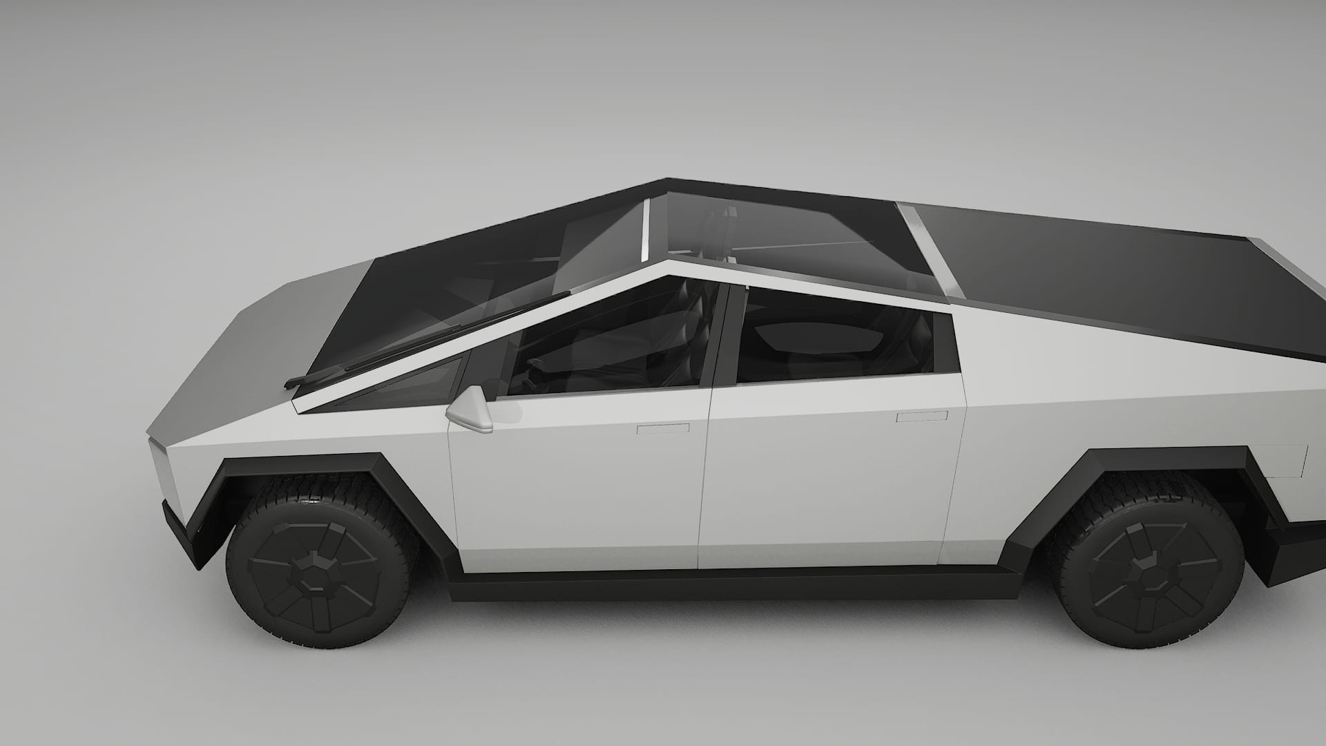 Tesla Cybertruck Film de Protecție pentru Vopsea TPU | PEARL PPF cu Schimbare de Culoare – Kit Complet Predecupat