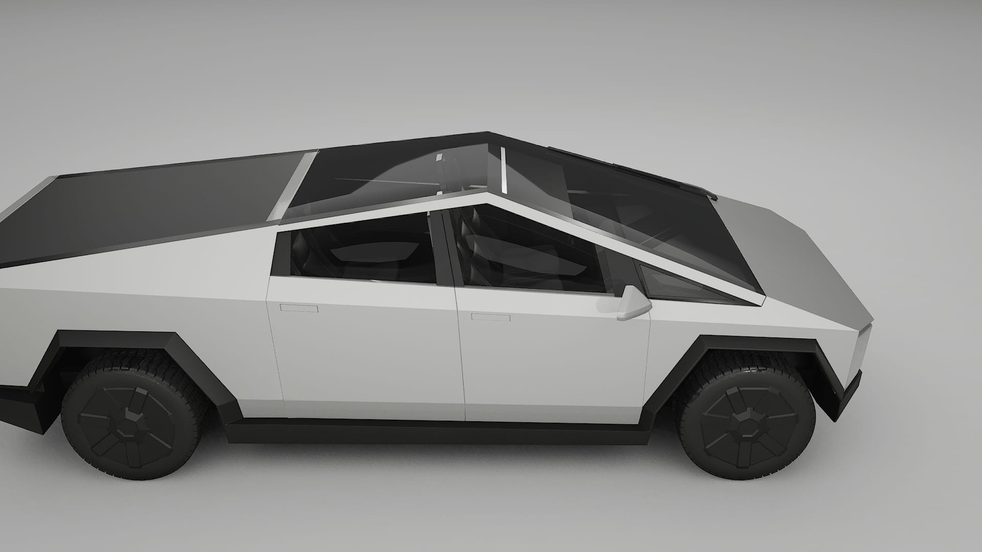 Tesla Cybertruck Film de Protecție pentru Vopsea TPU | PEARL PPF cu Schimbare de Culoare – Kit Complet Predecupat