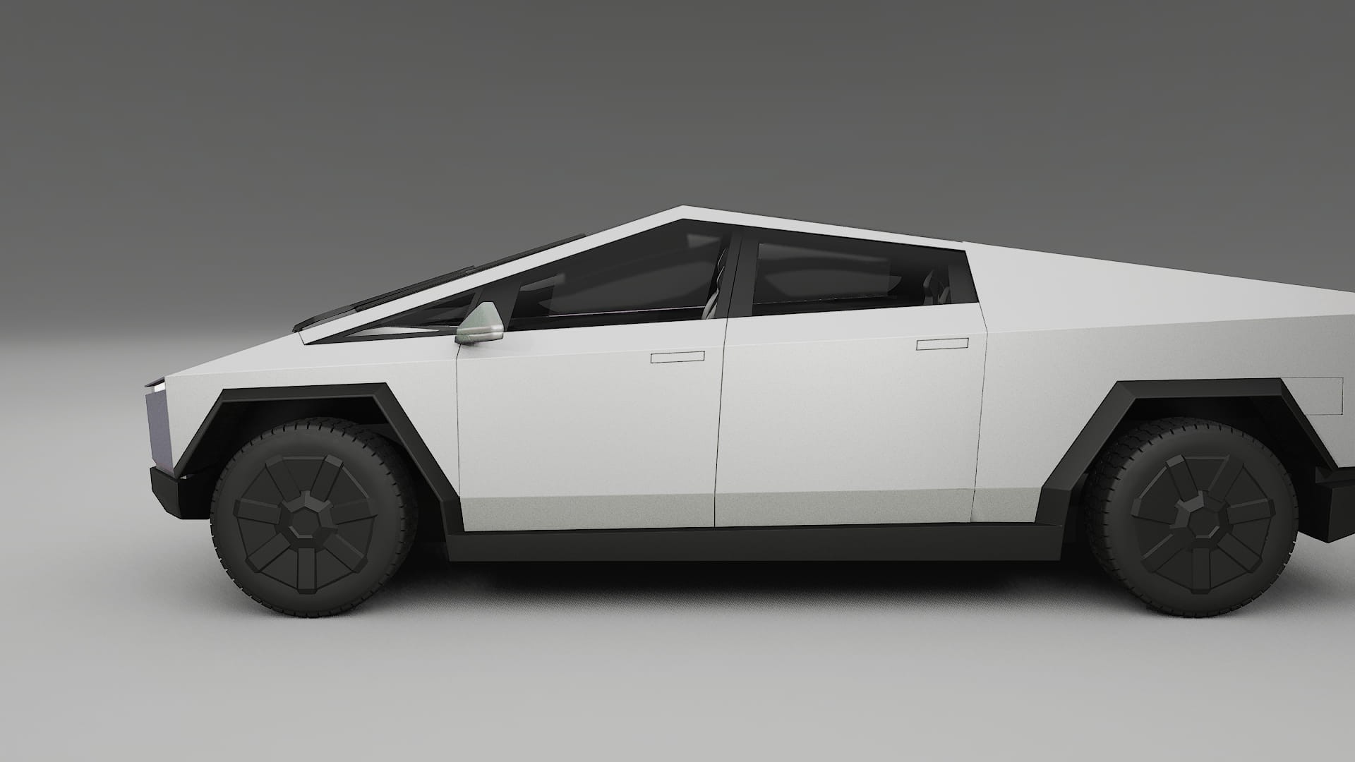 Tesla Cybertruck Film de Protecție pentru Vopsea TPU | NEBULA PPF cu Schimbare de Culoare – Kit Complet Predecupat