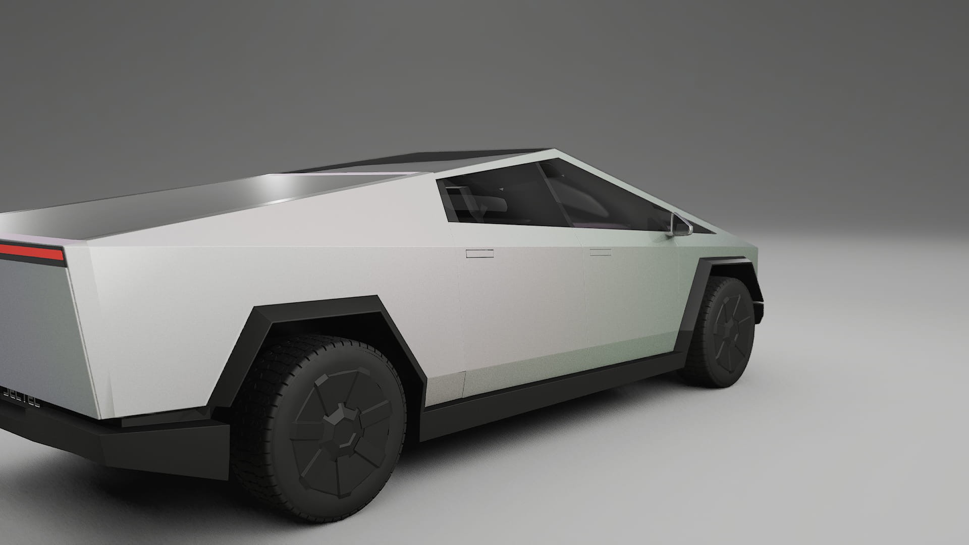 Tesla Cybertruck Film de Protecție pentru Vopsea TPU | NEBULA PPF cu Schimbare de Culoare – Kit Complet Predecupat