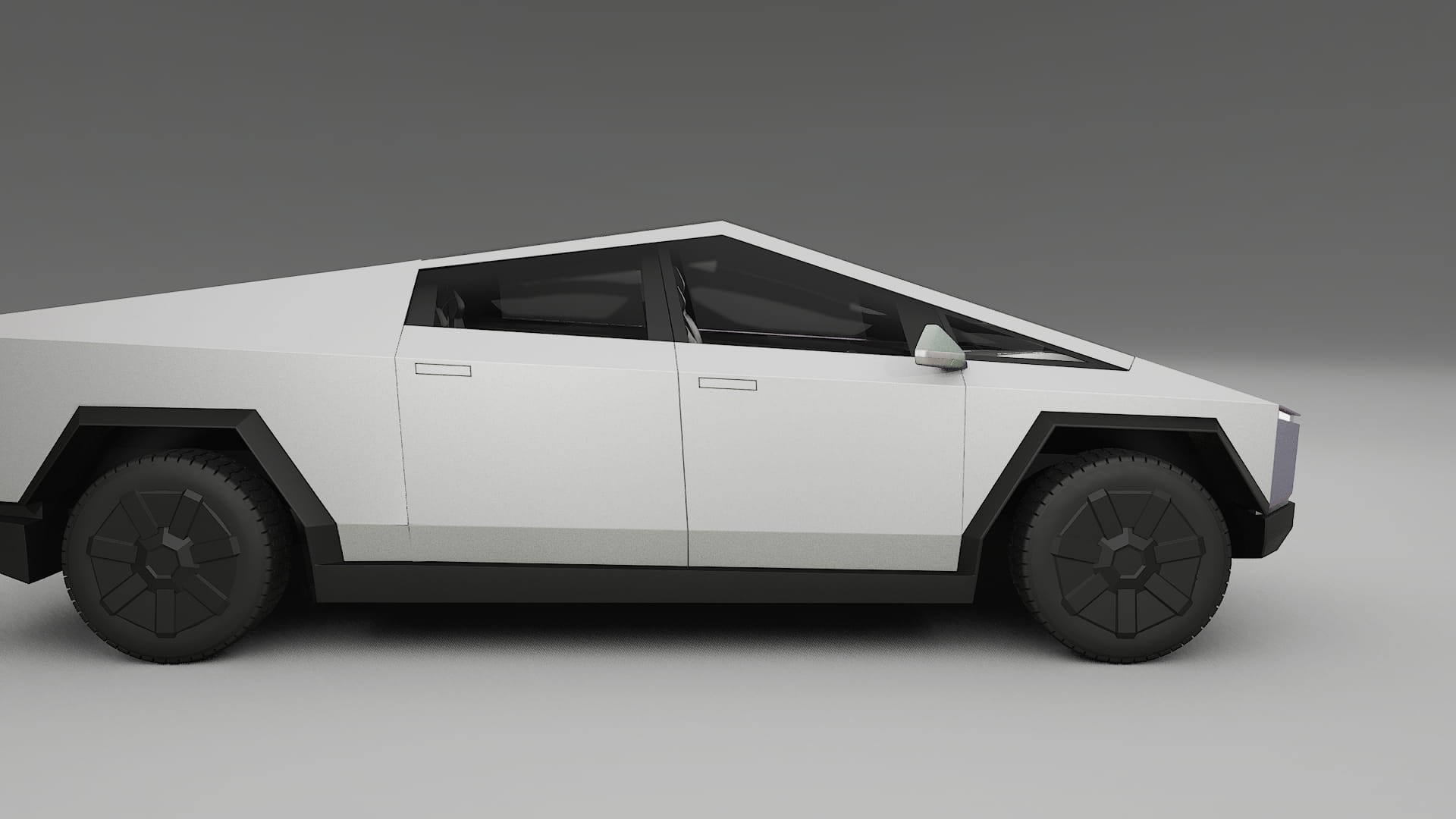 Tesla Cybertruck Film de Protecție pentru Vopsea TPU | NEBULA PPF cu Schimbare de Culoare – Kit Complet Predecupat