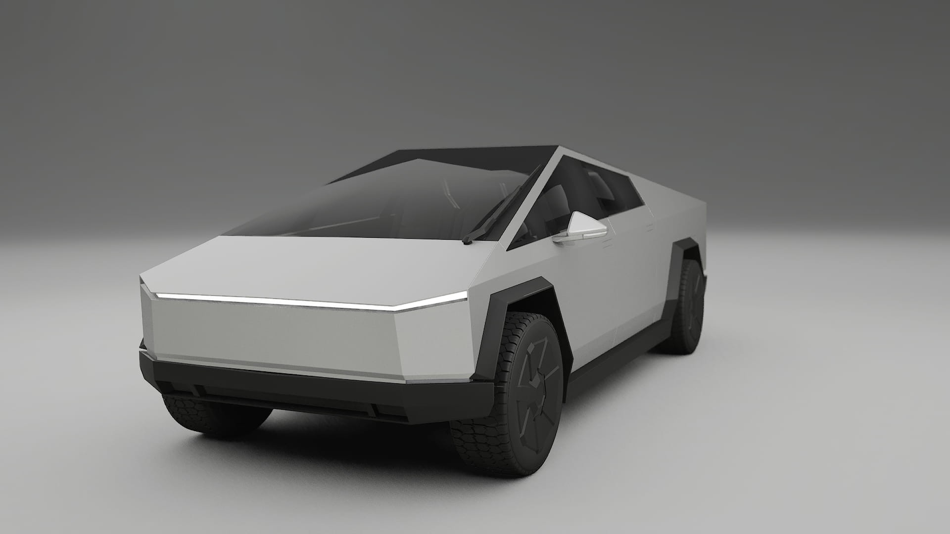 Tesla Cybertruck Film de Protecție pentru Vopsea TPU | OPAL PPF cu Schimbare de Culoare – Kit Complet Predecupat