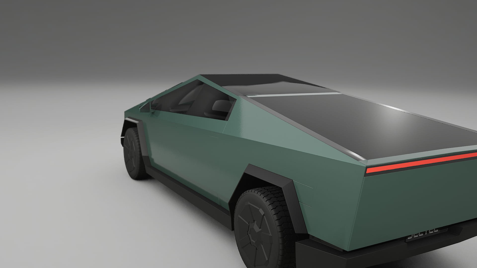 Tesla Cybertruck Film de Protecție pentru Vopsea TPU | EVERGREEN PPF cu Schimbare de Culoare – Kit Complet Predecupat