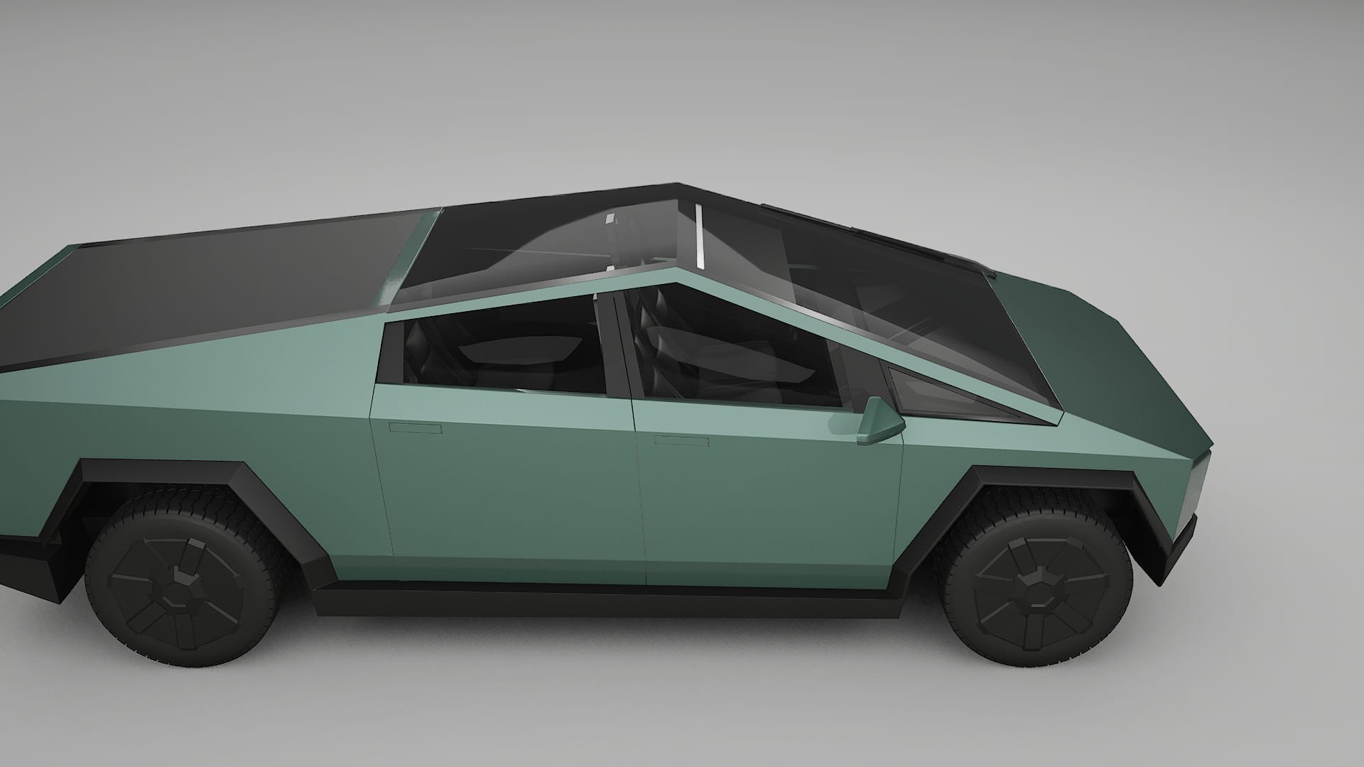 Tesla Cybertruck Film de Protecție pentru Vopsea TPU | EVERGREEN PPF cu Schimbare de Culoare – Kit Complet Predecupat