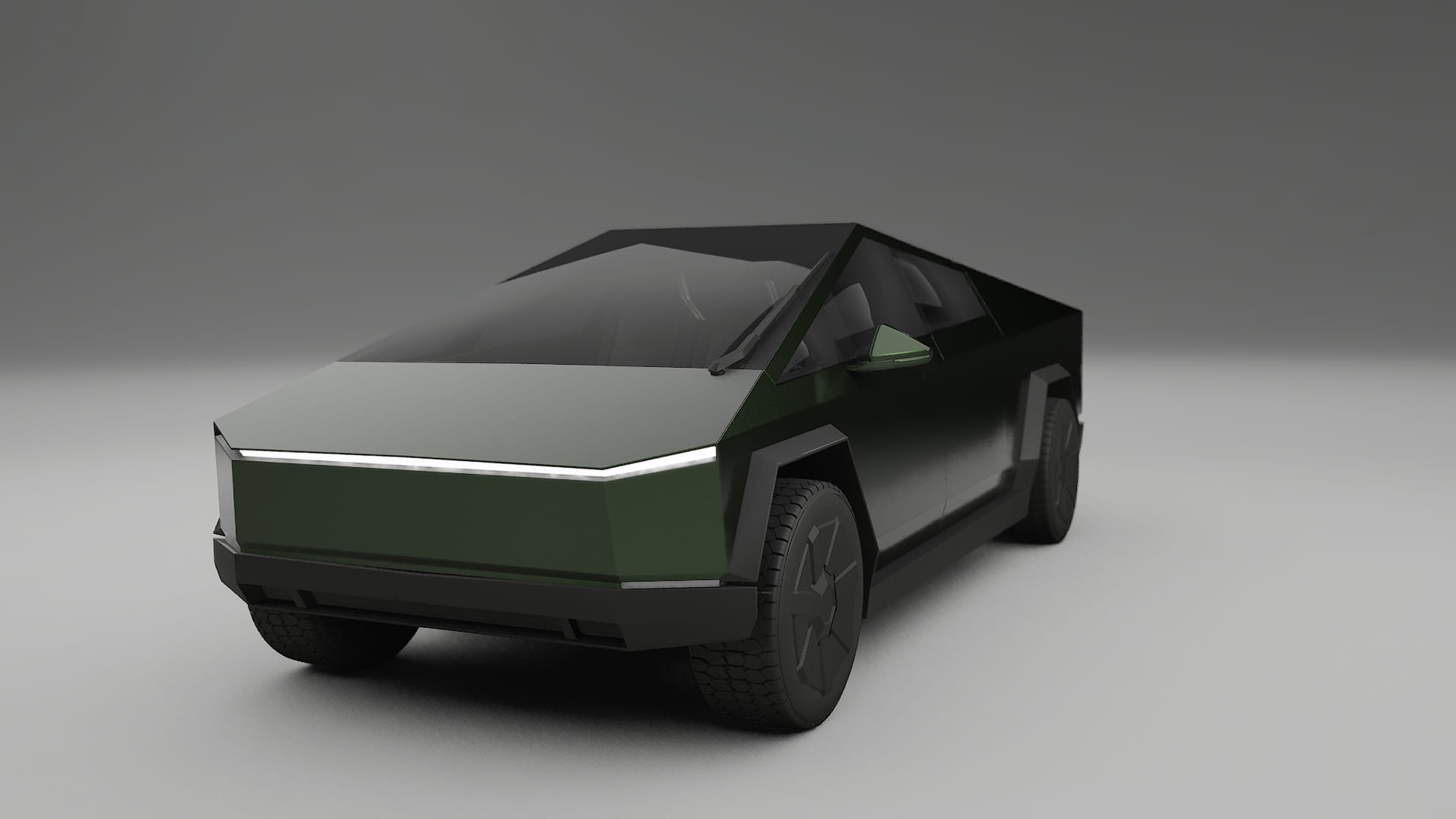 Tesla Cybertruck Film de Protecție pentru Vopsea TPU | LAGOON PPF cu Schimbare de Culoare – Kit Complet Predecupat