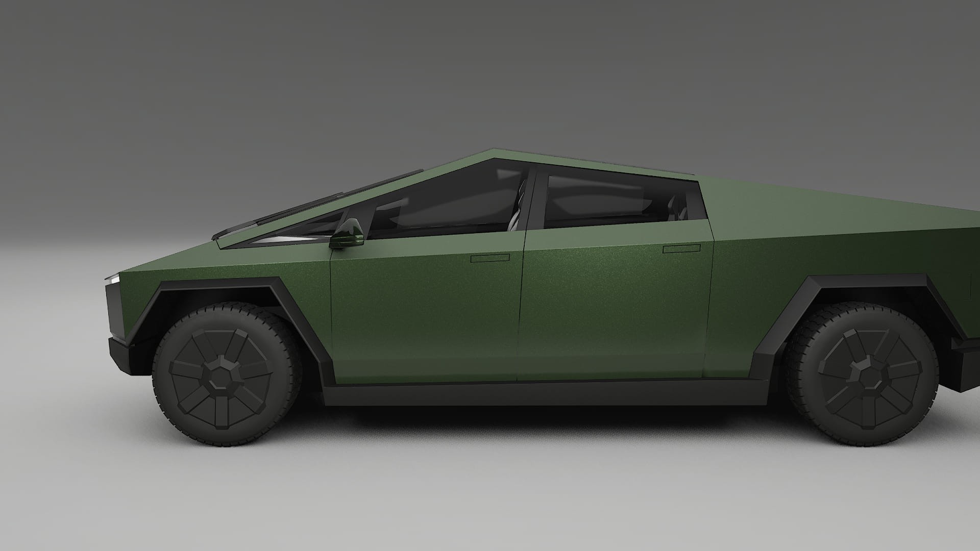 Tesla Cybertruck Film de Protecție pentru Vopsea TPU | LAGOON PPF cu Schimbare de Culoare – Kit Complet Predecupat