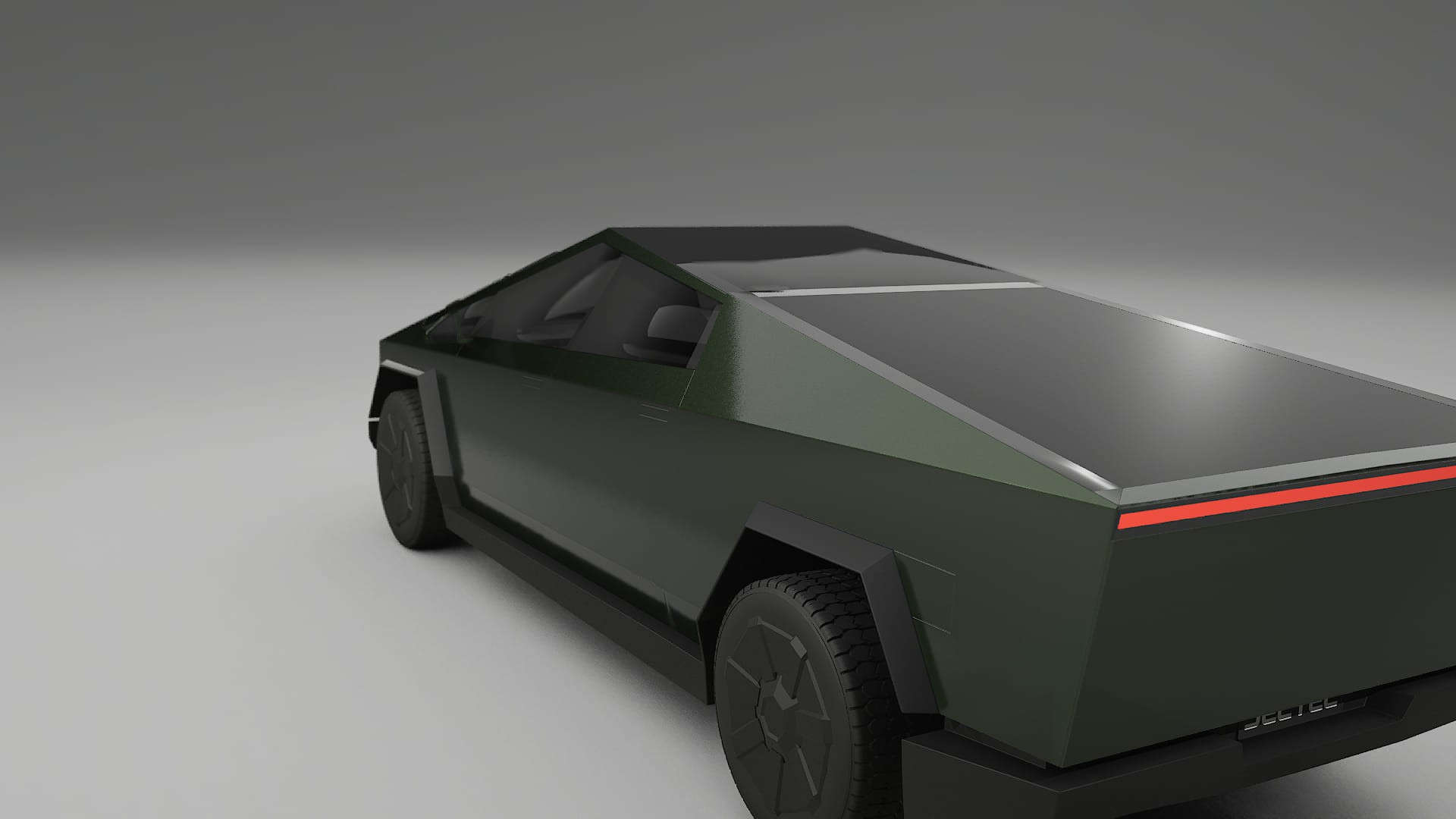 Tesla Cybertruck Film de Protecție pentru Vopsea TPU | LAGOON PPF cu Schimbare de Culoare – Kit Complet Predecupat