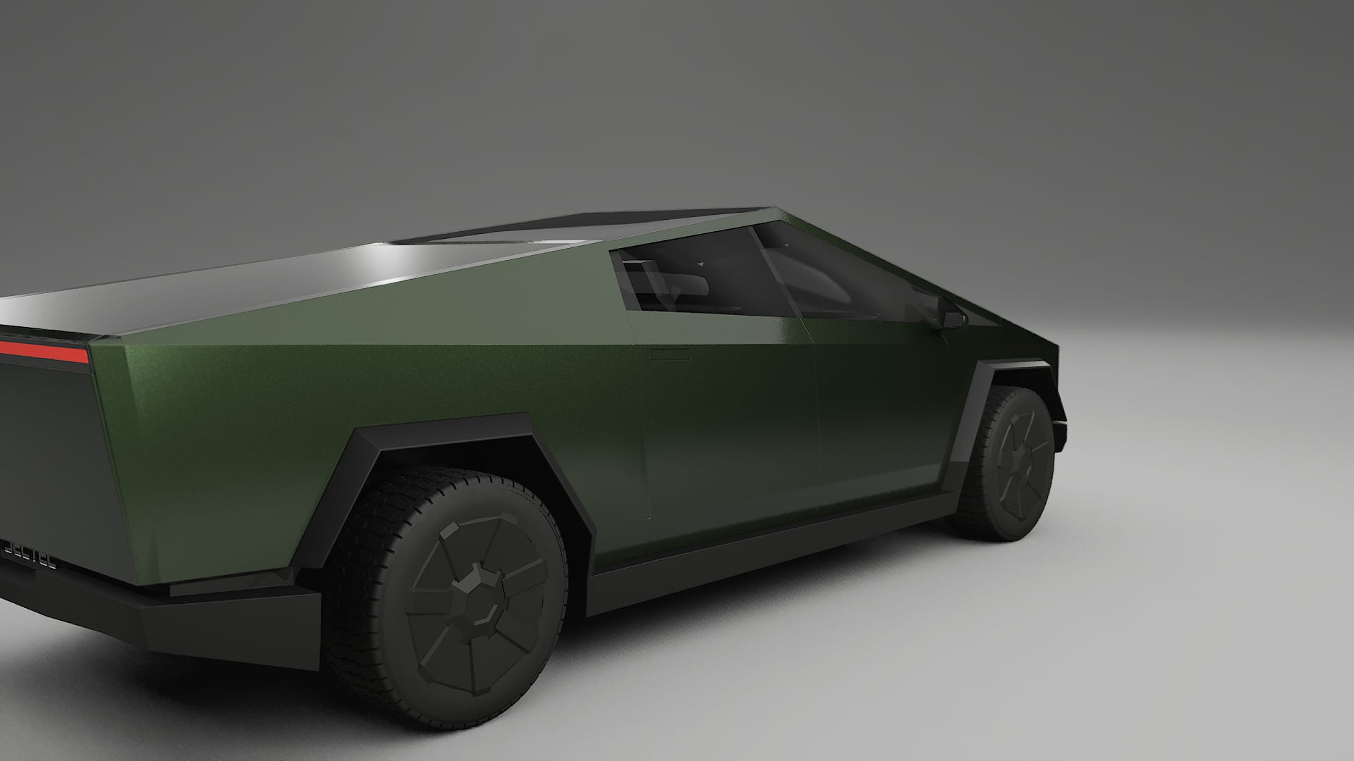 Tesla Cybertruck Film de Protecție pentru Vopsea TPU | LAGOON PPF cu Schimbare de Culoare – Kit Complet Predecupat