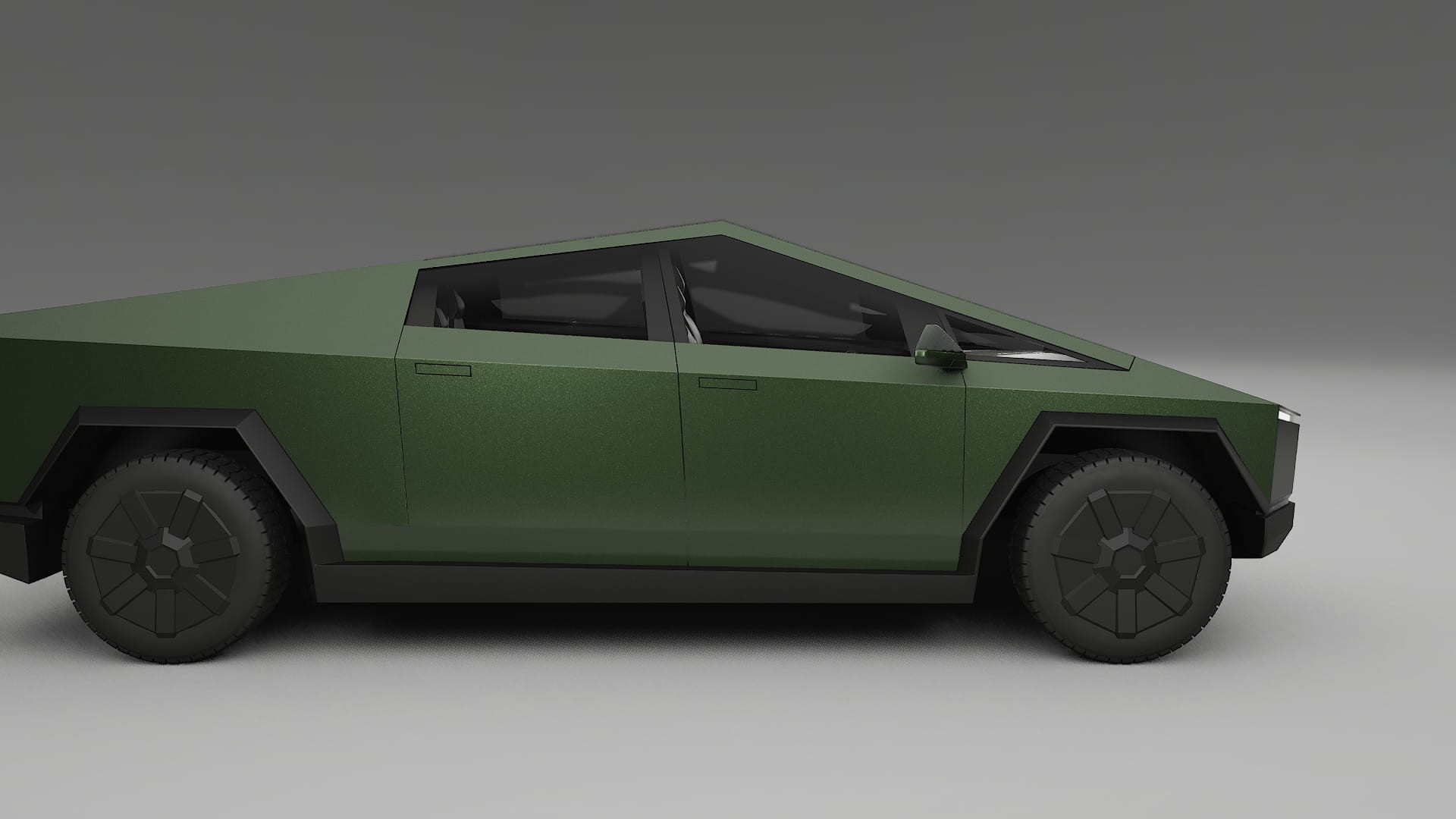 Tesla Cybertruck Film de Protecție pentru Vopsea TPU | LAGOON PPF cu Schimbare de Culoare – Kit Complet Predecupat