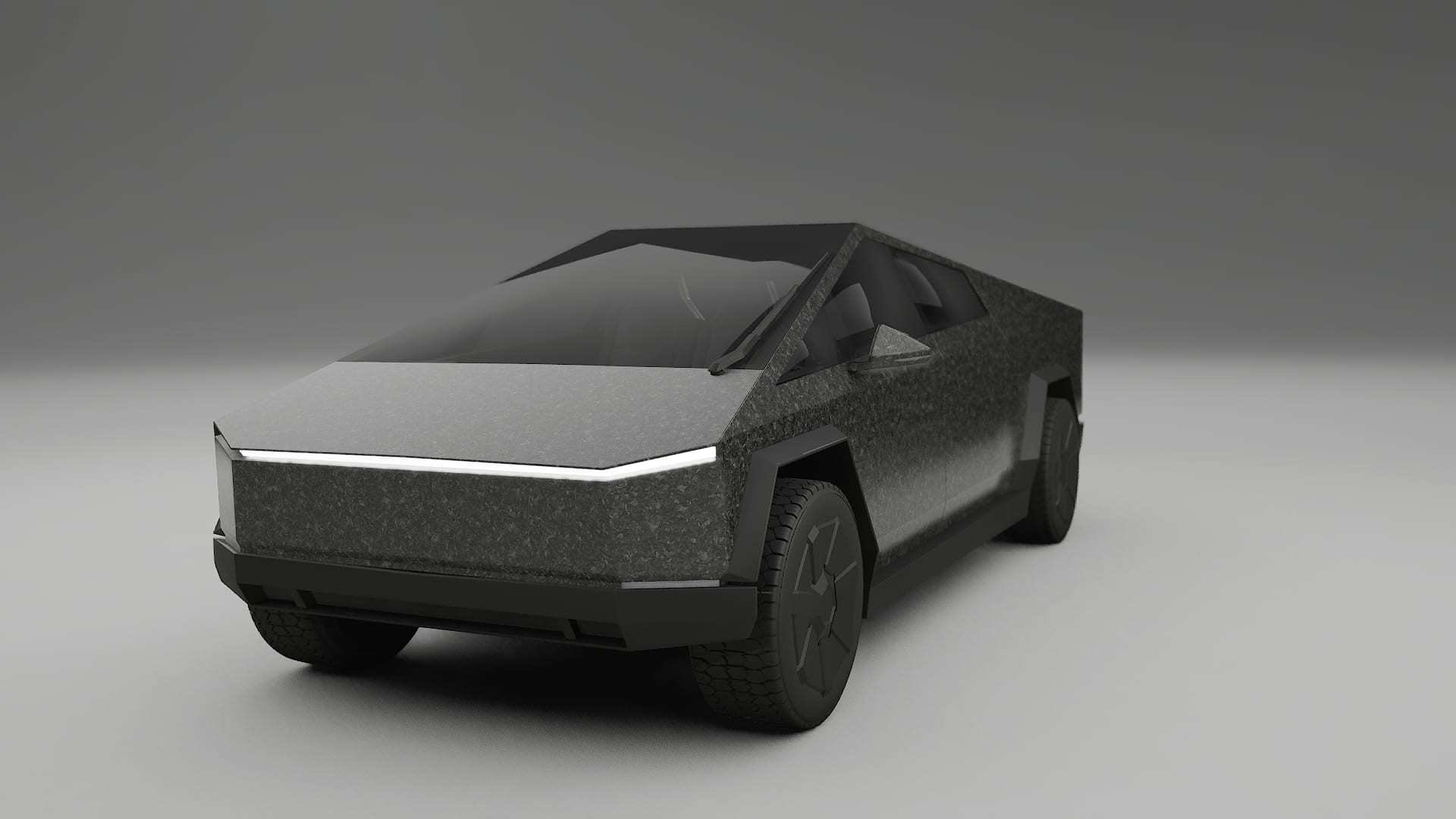 Tesla Cybertruck Film de Protecție pentru Vopsea TPU | FORGED S PPF cu Schimbare de Culoare – Kit Complet Predecupat