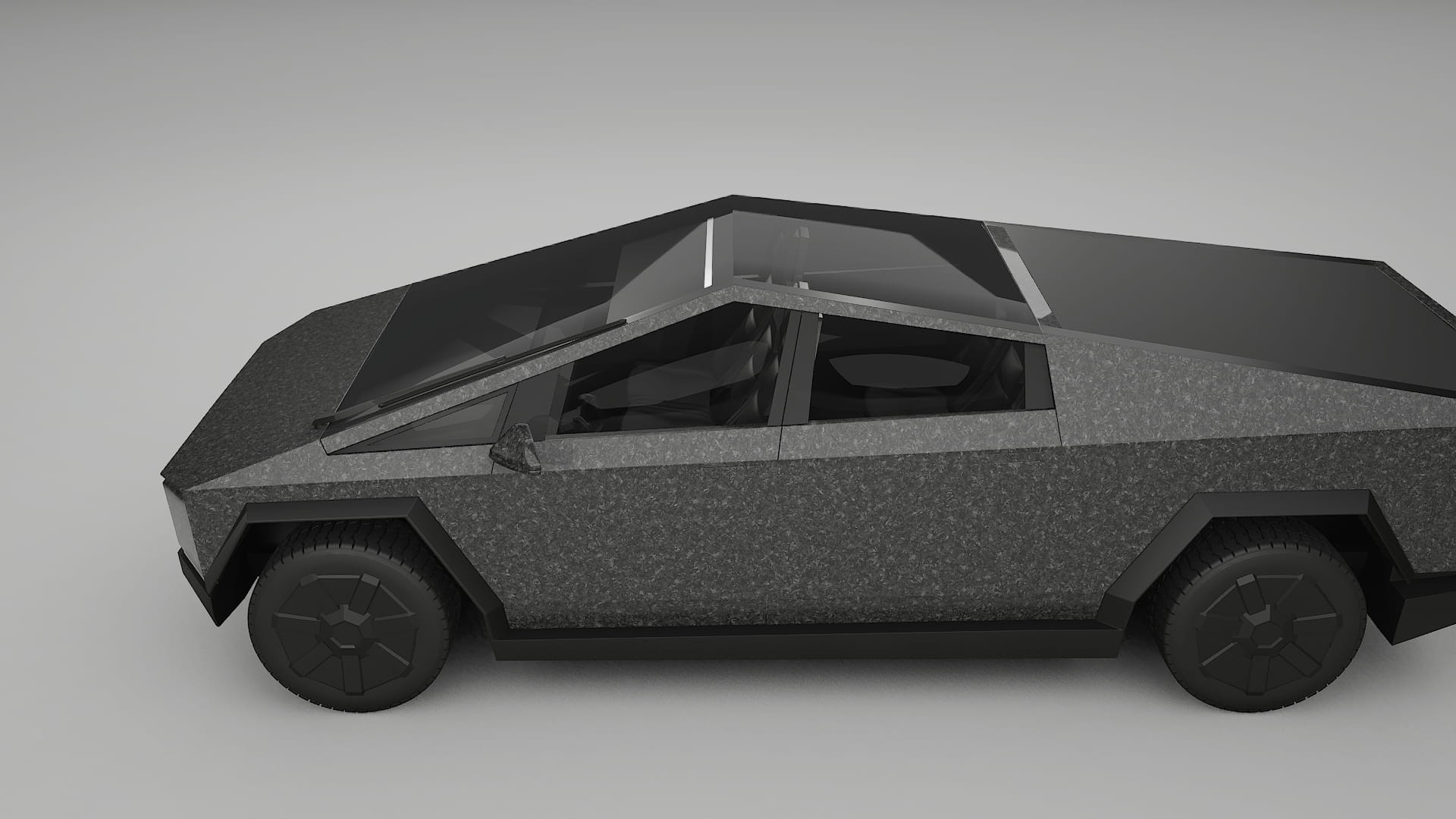 Tesla Cybertruck Film de Protecție pentru Vopsea TPU | FORGED S PPF cu Schimbare de Culoare – Kit Complet Predecupat