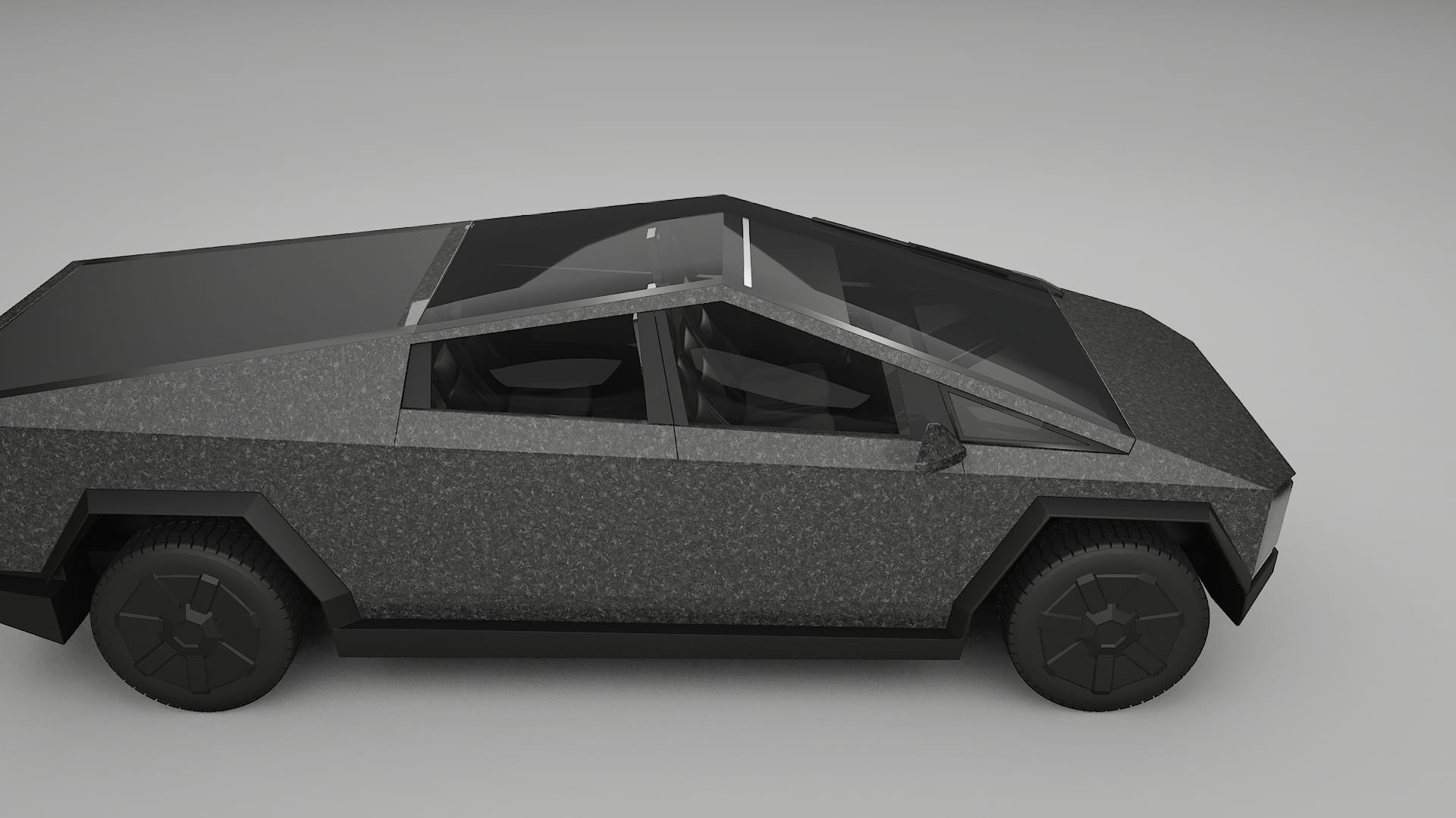 Tesla Cybertruck Film de Protecție pentru Vopsea TPU | FORGED S PPF cu Schimbare de Culoare – Kit Complet Predecupat