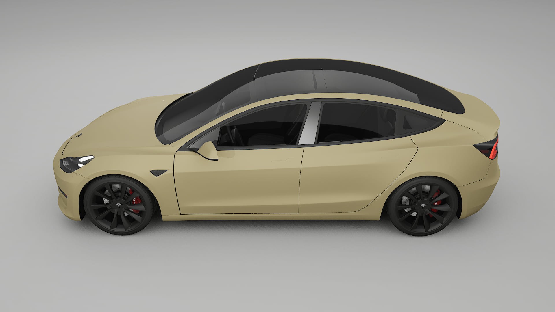 Tesla Model3 Film de Protecție pentru Vopsea TPU | SAND PPF cu Schimbare de Culoare – Kit Complet Predecupat