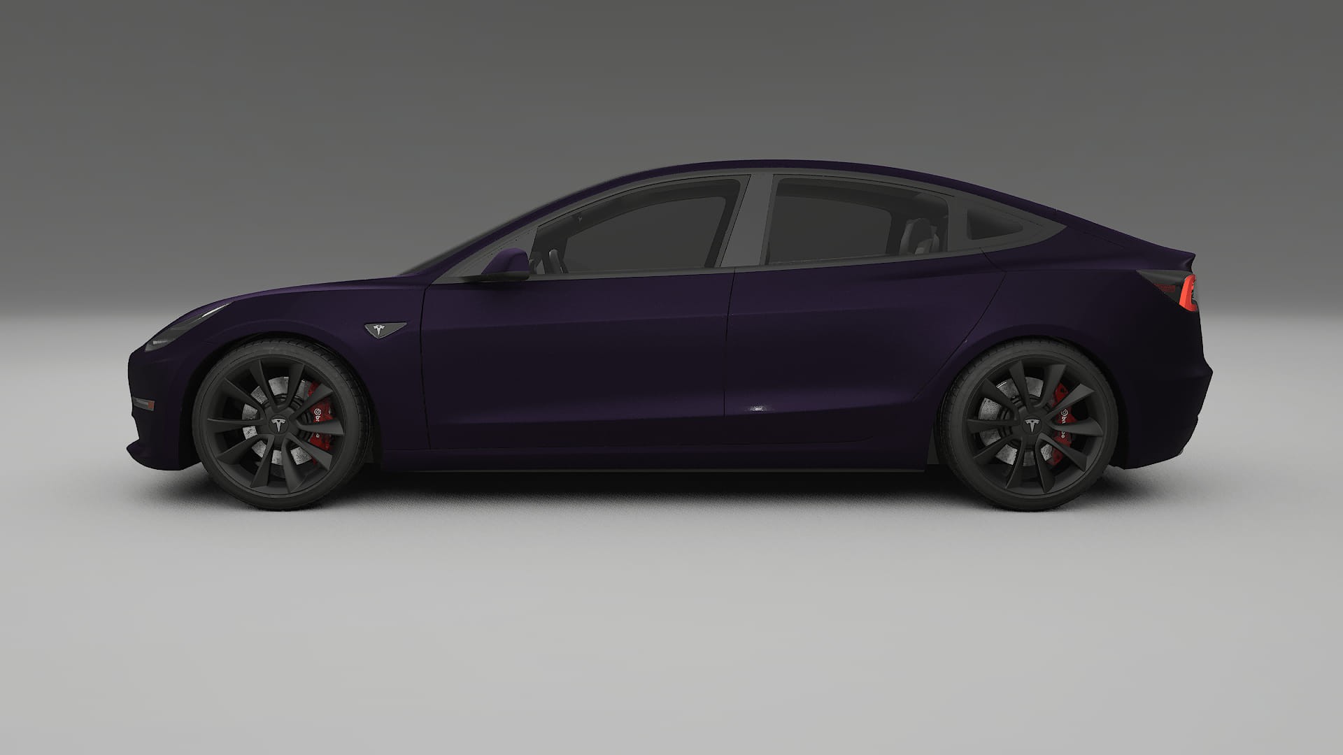 Tesla Model3 Film de Protecție pentru Vopsea TPU | VIOLET PPF cu Schimbare de Culoare – Kit Complet Predecupat