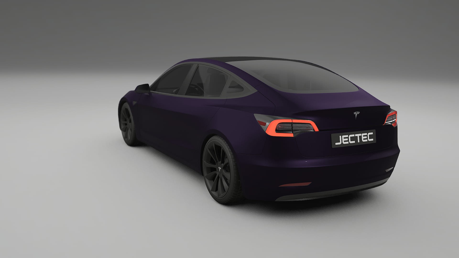 Tesla Model3 Film de Protecție pentru Vopsea TPU | VIOLET PPF cu Schimbare de Culoare – Kit Complet Predecupat