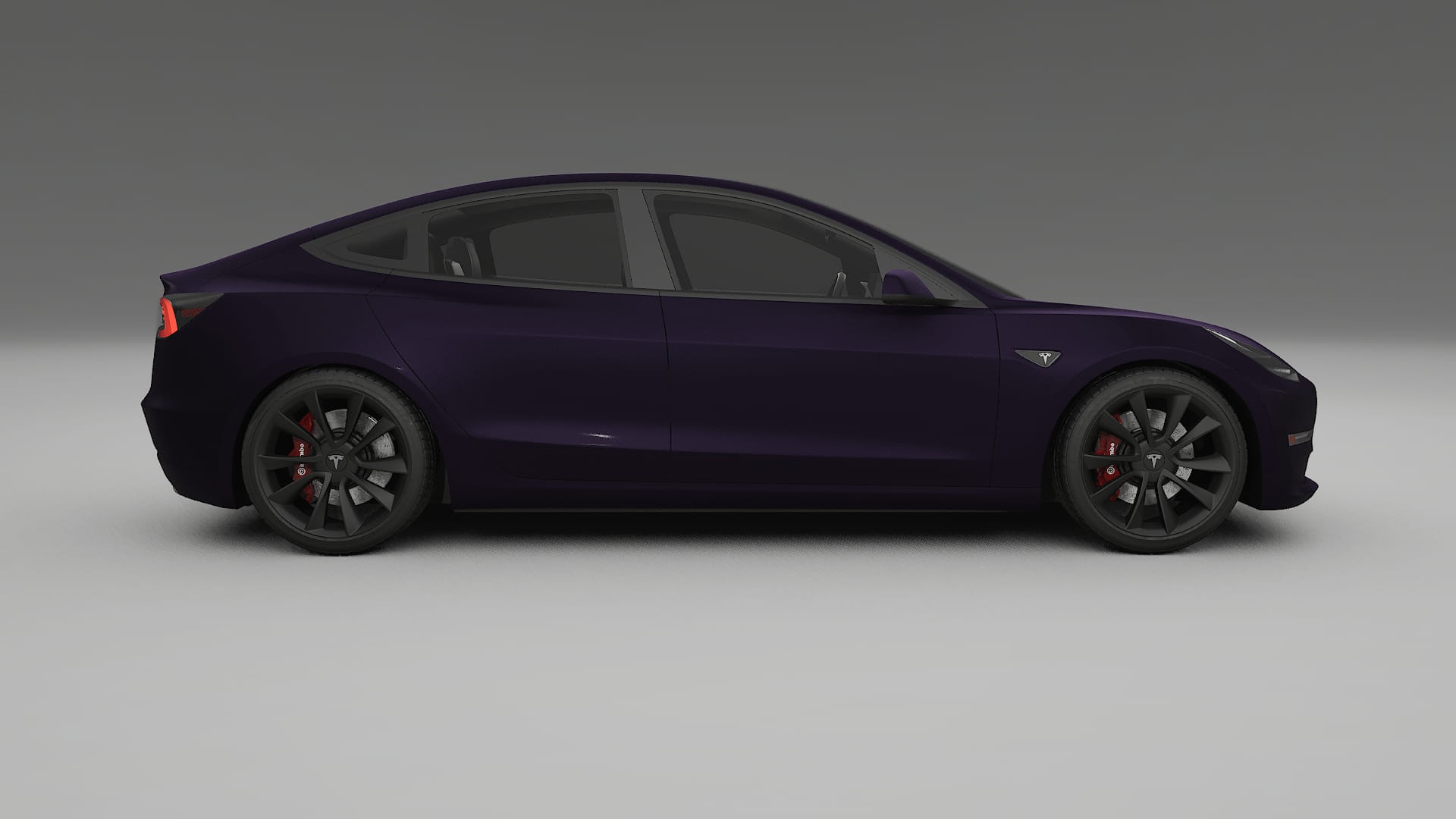 Tesla Model3 Film de Protecție pentru Vopsea TPU | VIOLET PPF cu Schimbare de Culoare – Kit Complet Predecupat