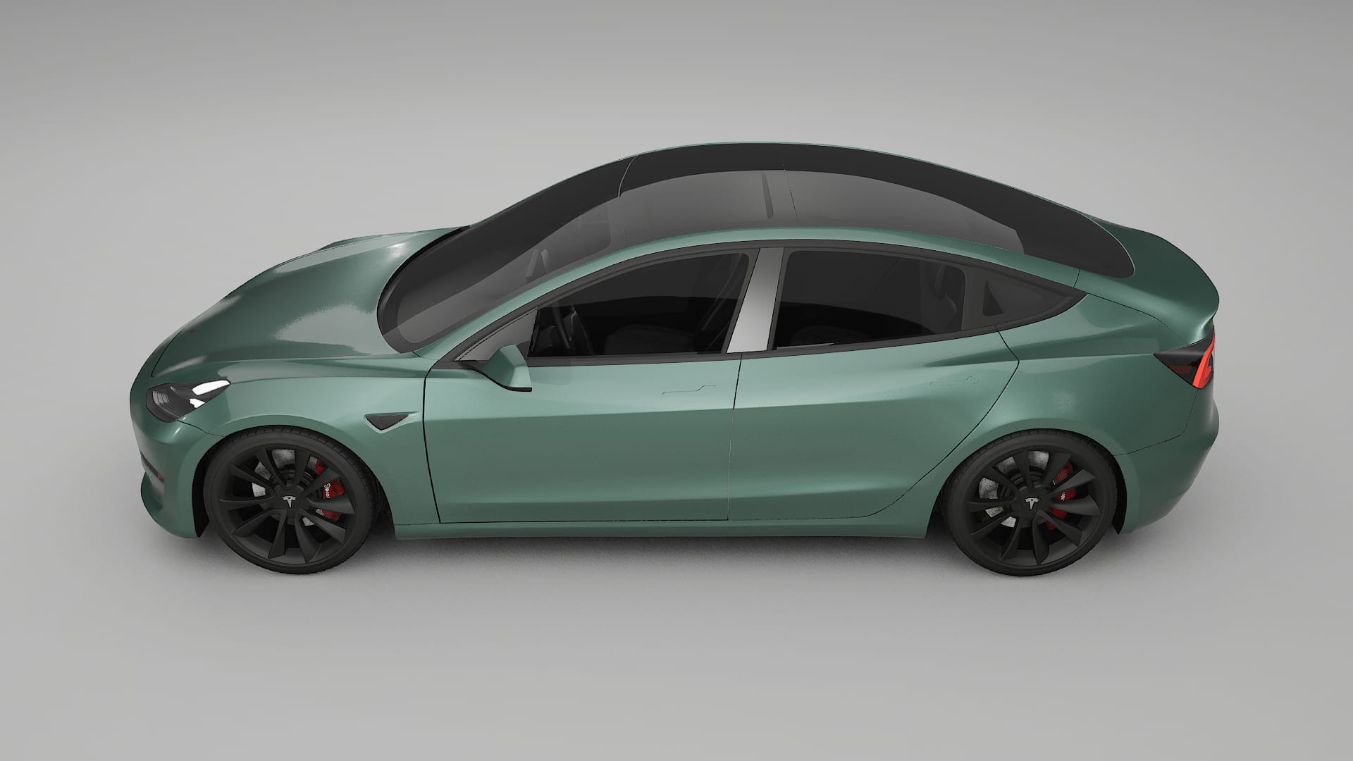 Tesla Model3 Film de Protecție pentru Vopsea TPU | EVERGREEN PPF cu Schimbare de Culoare – Kit Complet Predecupat