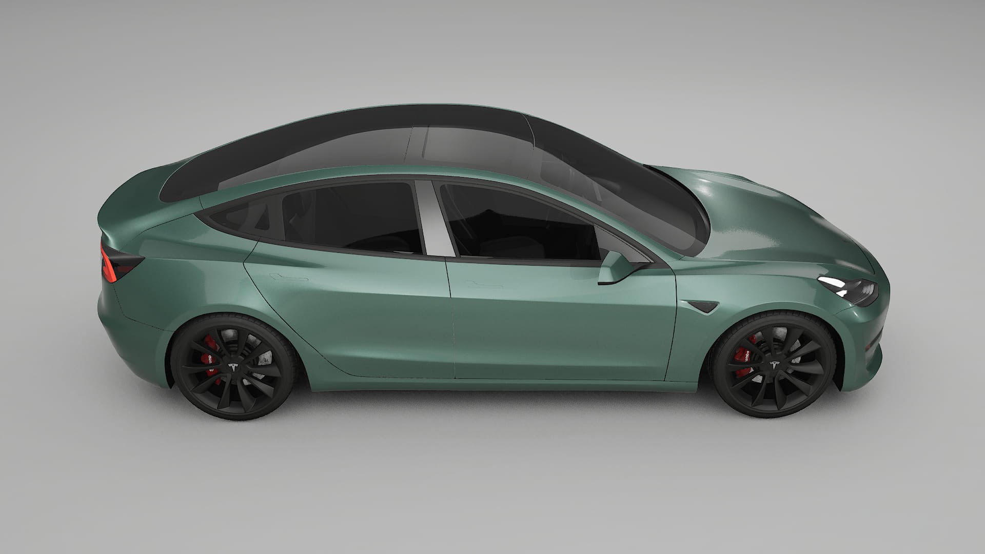 Tesla Model3 Film de Protecție pentru Vopsea TPU | EVERGREEN PPF cu Schimbare de Culoare – Kit Complet Predecupat