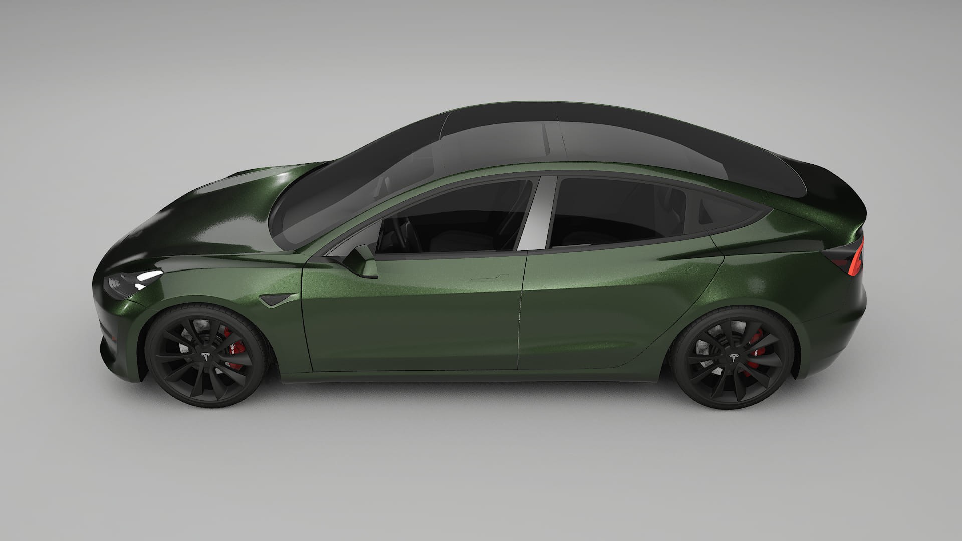 Tesla Model3 Film de Protecție pentru Vopsea TPU | LAGOON PPF cu Schimbare de Culoare – Kit Complet Predecupat