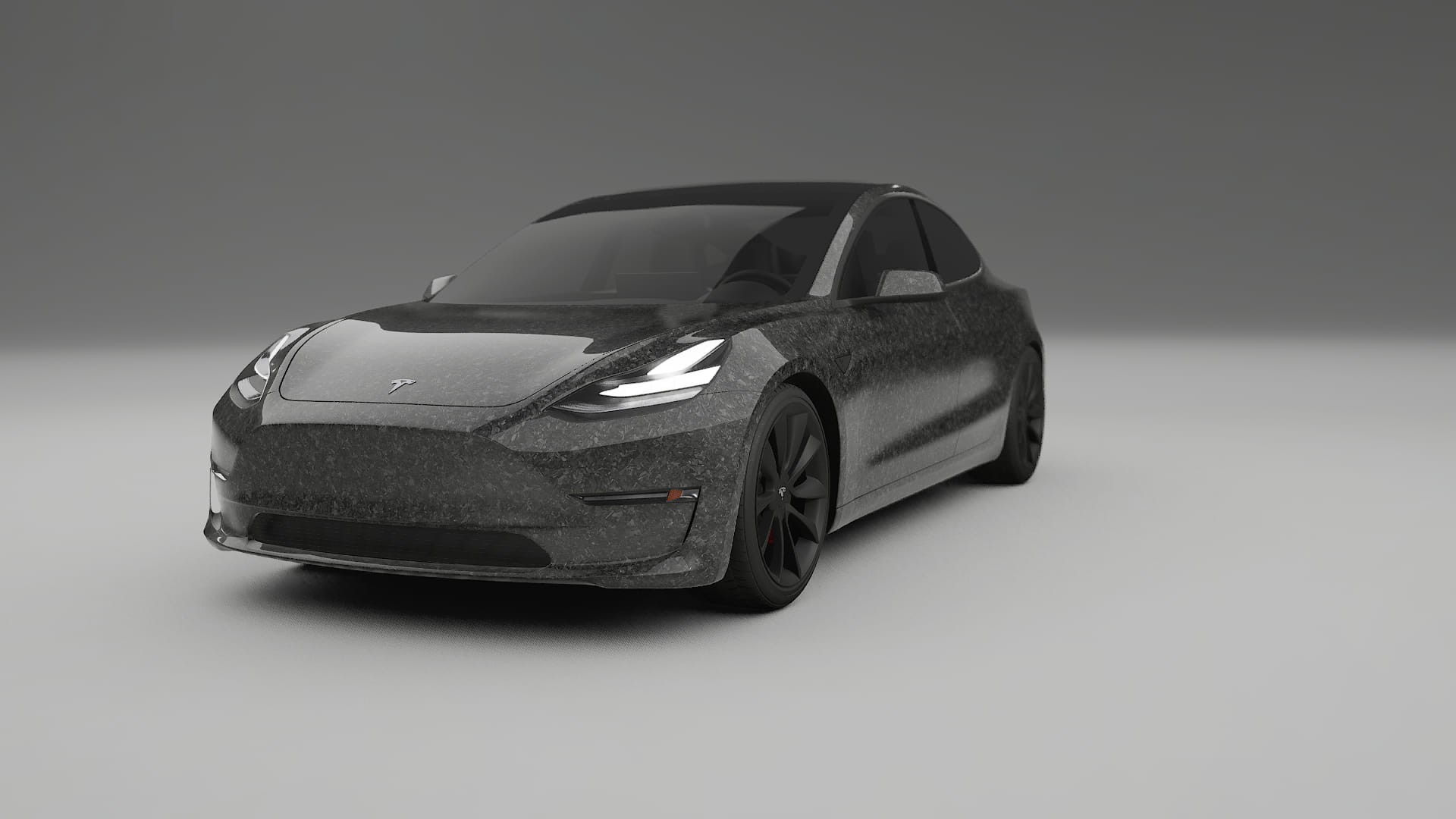 Tesla Model3 Film de Protecție pentru Vopsea TPU | FORGED S PPF cu Schimbare de Culoare – Kit Complet Predecupat