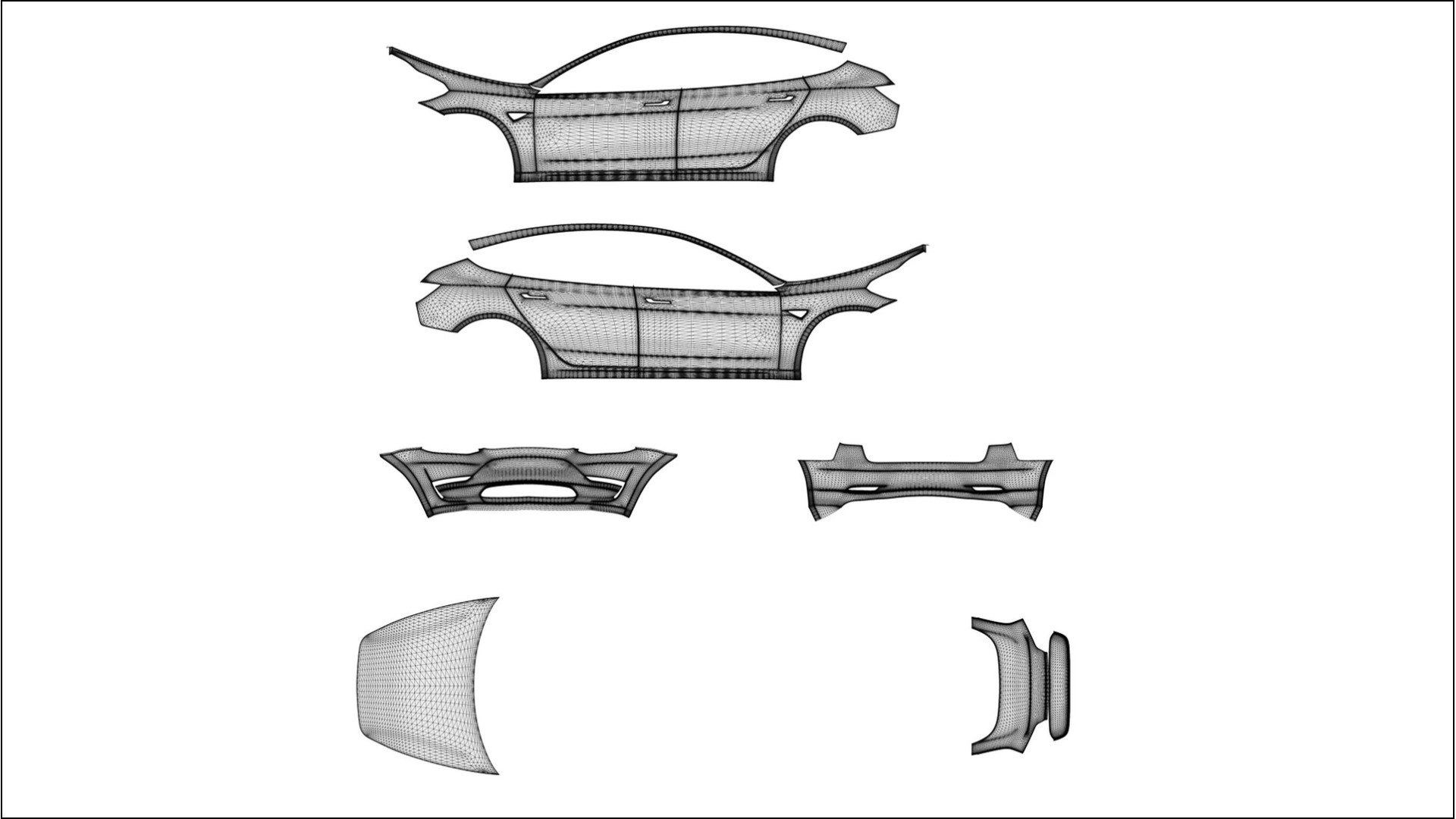 Tesla Model3 Film de Protecție pentru Vopsea TPU | FORGED S PPF cu Schimbare de Culoare – Kit Complet Predecupat
