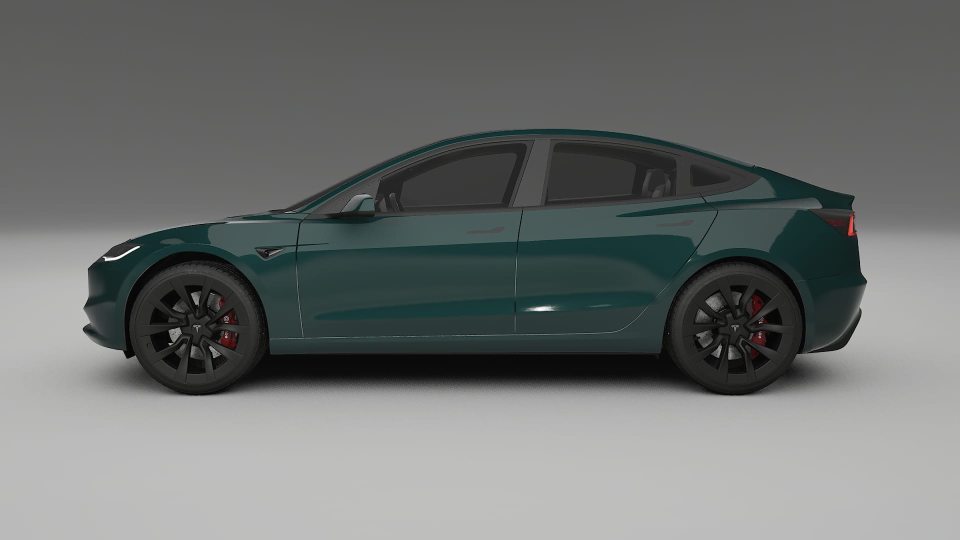 Tesla Model3 Highland Film de Protecție pentru Vopsea TPU | INFERNO PPF cu Schimbare de Culoare – Kit Complet Predecupat