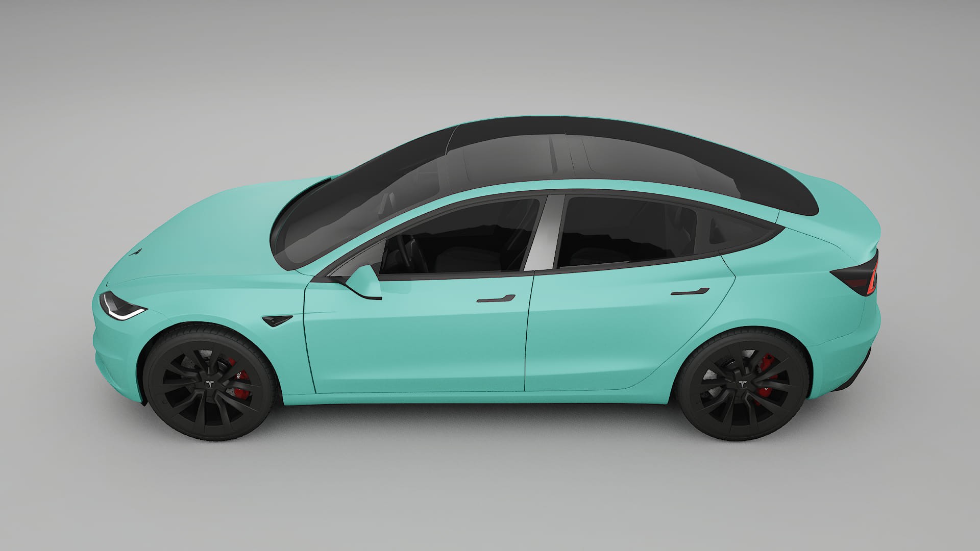 Tesla Model3 Highland Film de Protecție pentru Vopsea TPU | FROST PPF cu Schimbare de Culoare – Kit Complet Predecupat