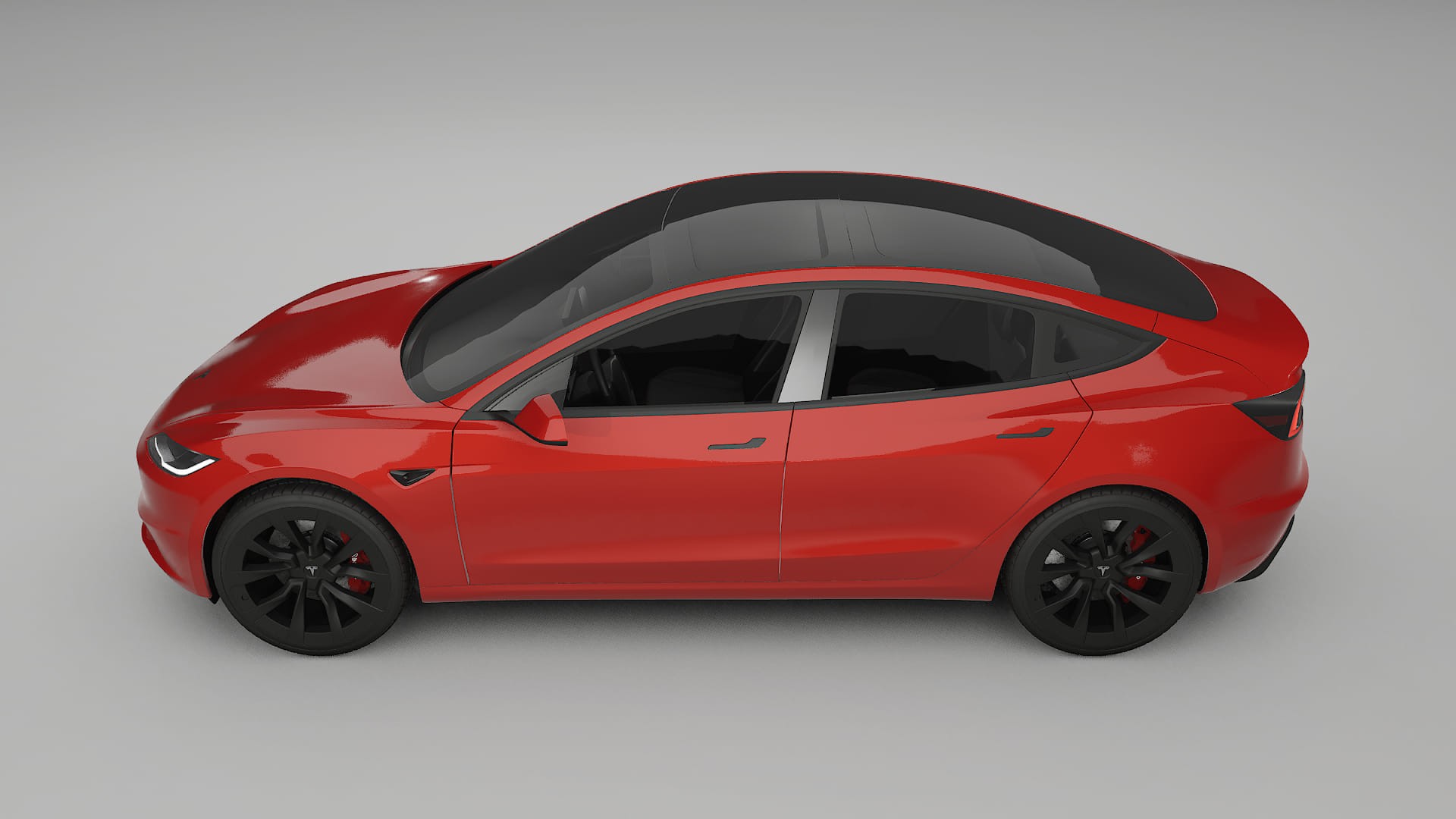 Tesla Model3 Highland Film de Protecție pentru Vopsea TPU | BLAZE PPF cu Schimbare de Culoare – Kit Complet Predecupat