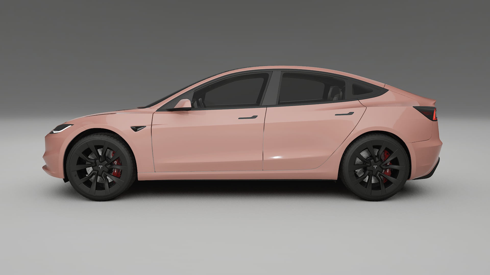 Tesla Model3 Highland Film de Protecție pentru Vopsea TPU | BLUSH PPF cu Schimbare de Culoare – Kit Complet Predecupat