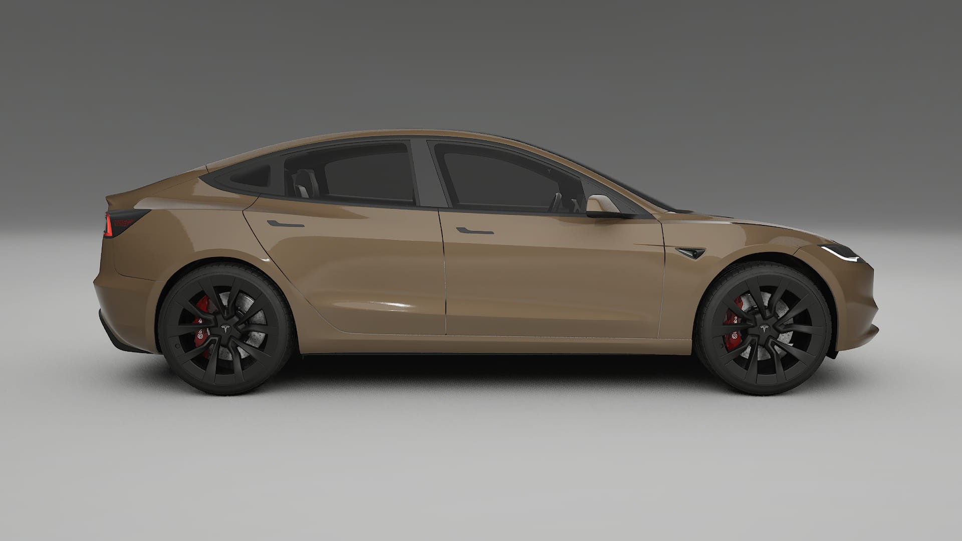 Tesla Model3 Highland Film de Protecție pentru Vopsea TPU | SAHARA PPF cu Schimbare de Culoare – Kit Complet Predecupat