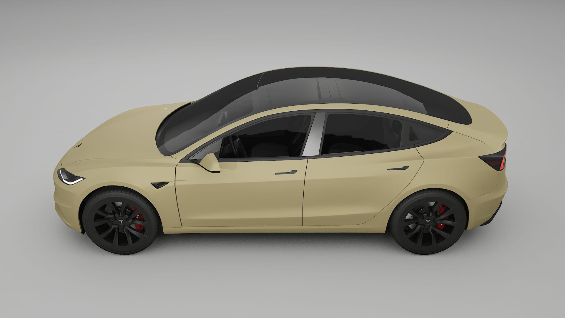 Tesla Model3 Highland Film de Protecție pentru Vopsea TPU | SAND PPF cu Schimbare de Culoare – Kit Complet Predecupat