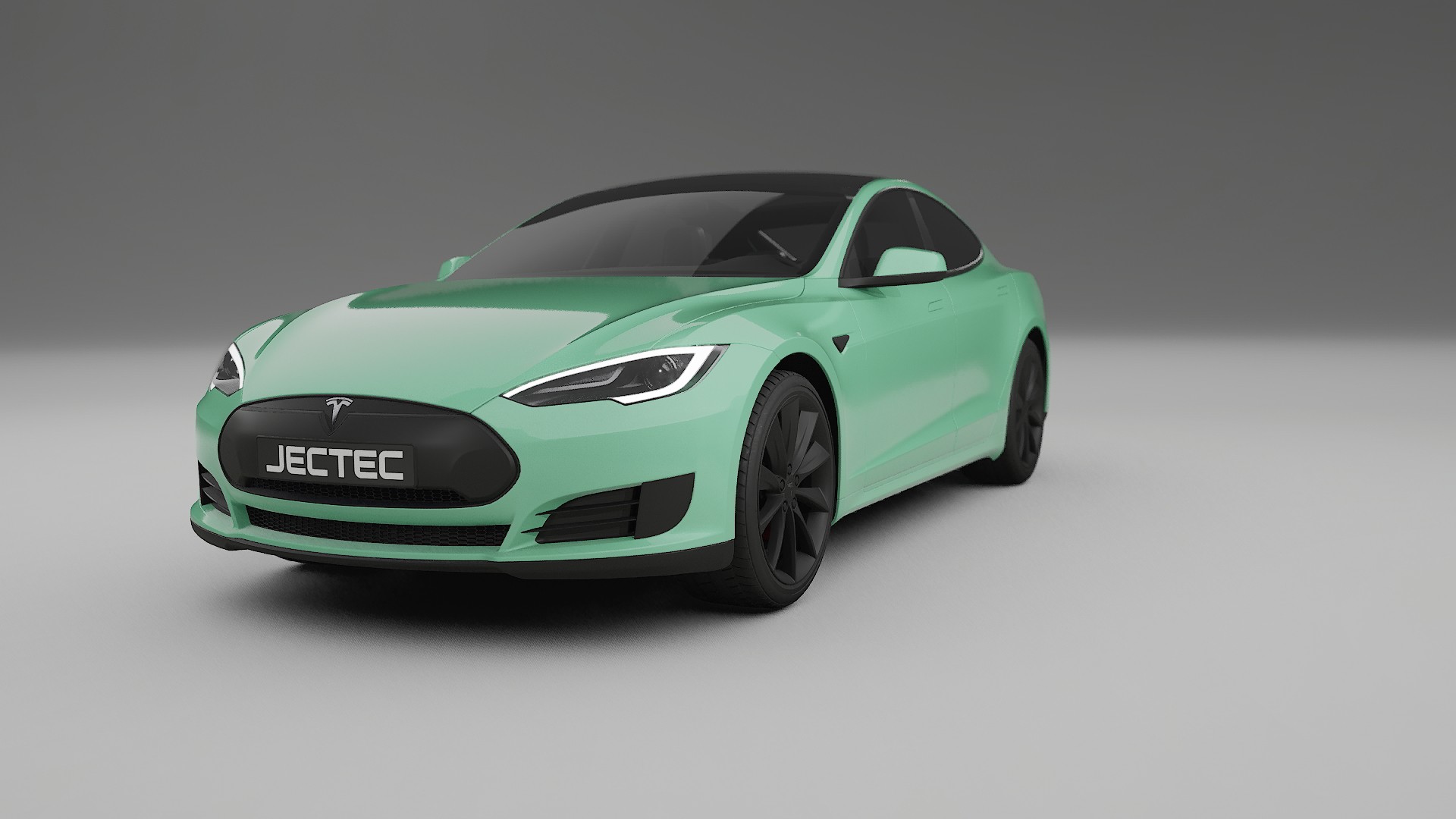 Tesla Model S Film de Protecție pentru Vopsea TPU | DUSTY PPF cu Schimbare de Culoare – Kit Complet Predecupat