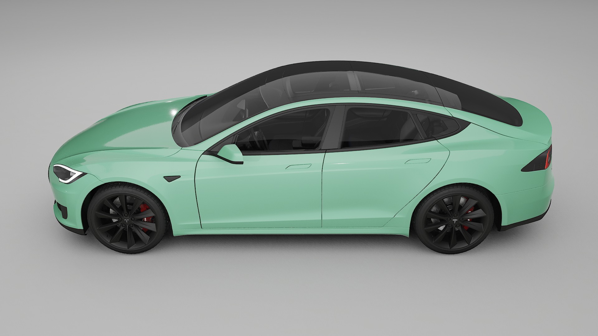 Tesla Model S Film de Protecție pentru Vopsea TPU | DUSTY PPF cu Schimbare de Culoare – Kit Complet Predecupat