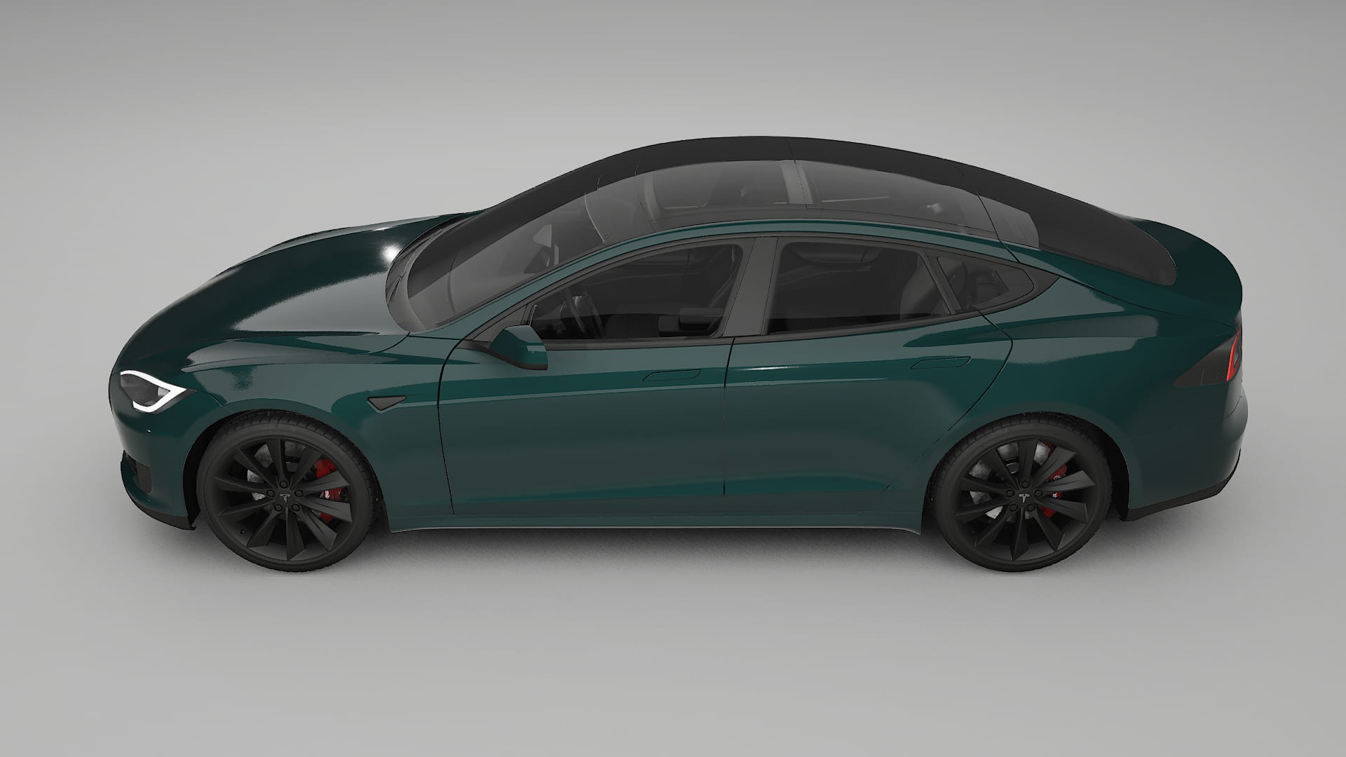 Tesla Model S Film de Protecție pentru Vopsea TPU | INFERNO PPF cu Schimbare de Culoare – Kit Complet Predecupat