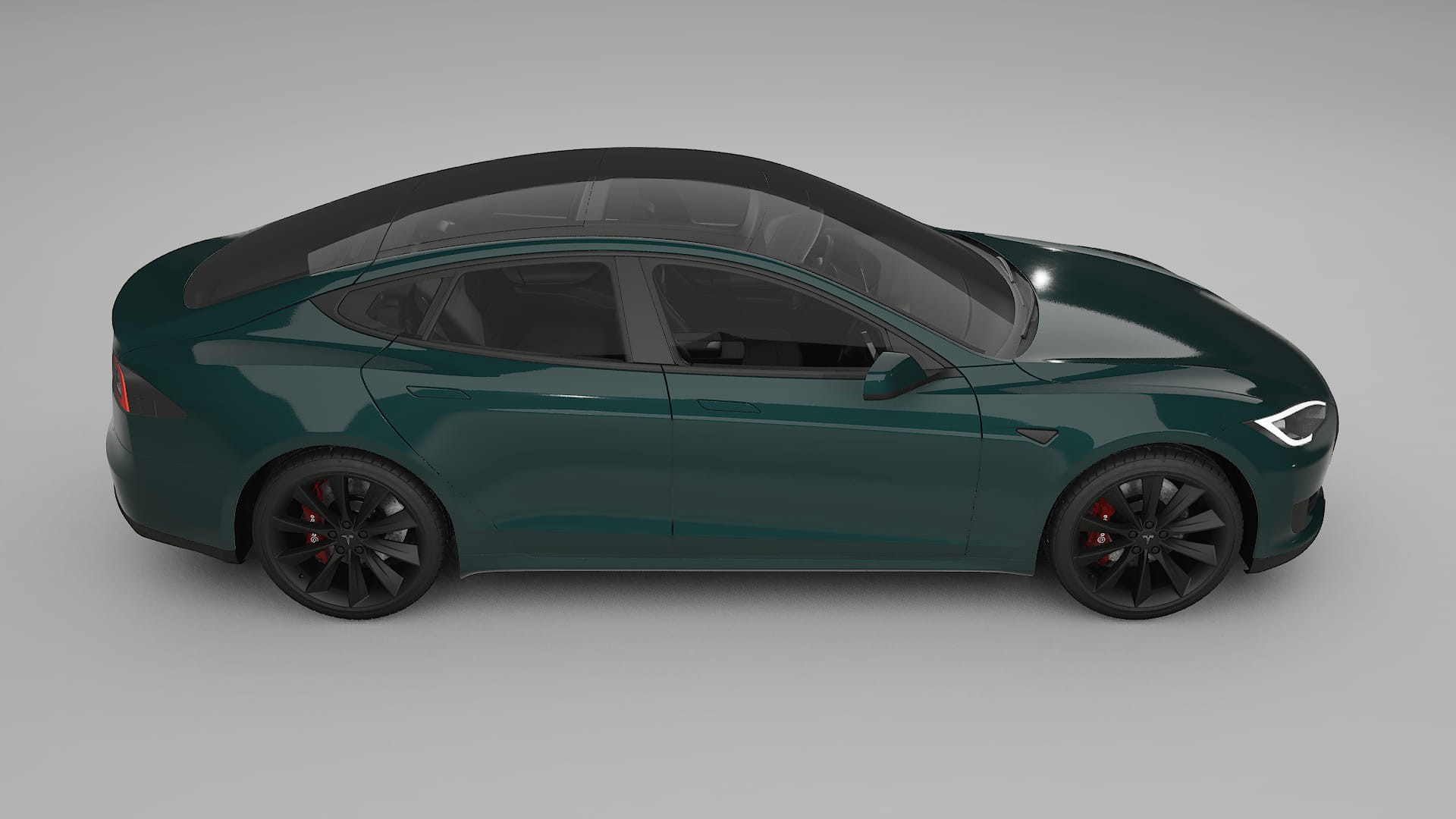 Tesla Model S Film de Protecție pentru Vopsea TPU | INFERNO PPF cu Schimbare de Culoare – Kit Complet Predecupat