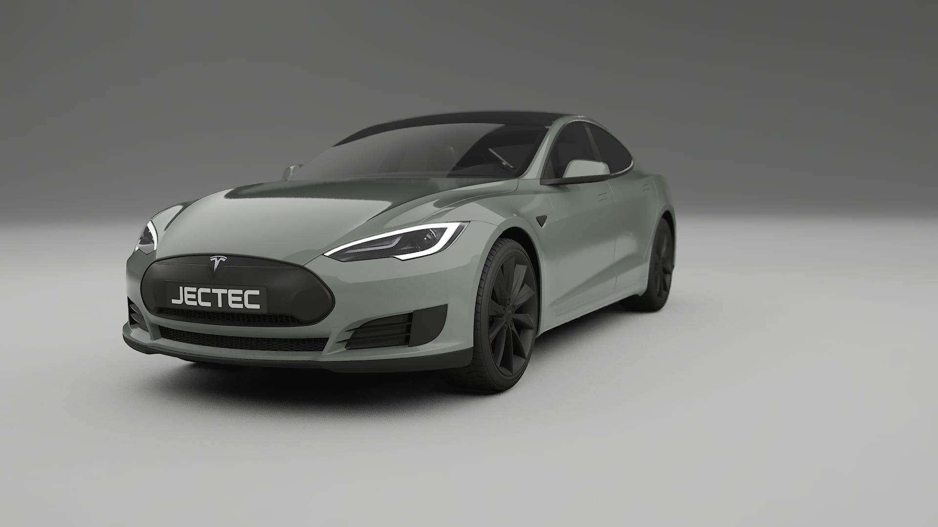 Tesla Model S Film de Protecție pentru Vopsea TPU | SLATE PPF cu Schimbare de Culoare – Kit Complet Predecupat