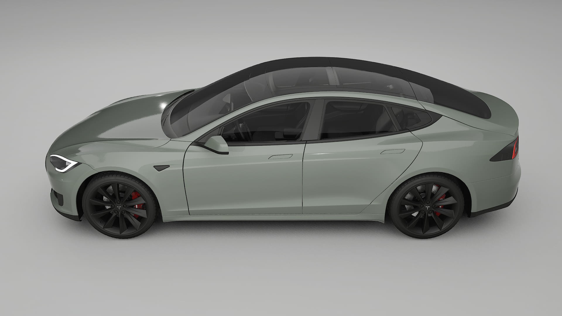 Tesla Model S Film de Protecție pentru Vopsea TPU | SLATE PPF cu Schimbare de Culoare – Kit Complet Predecupat