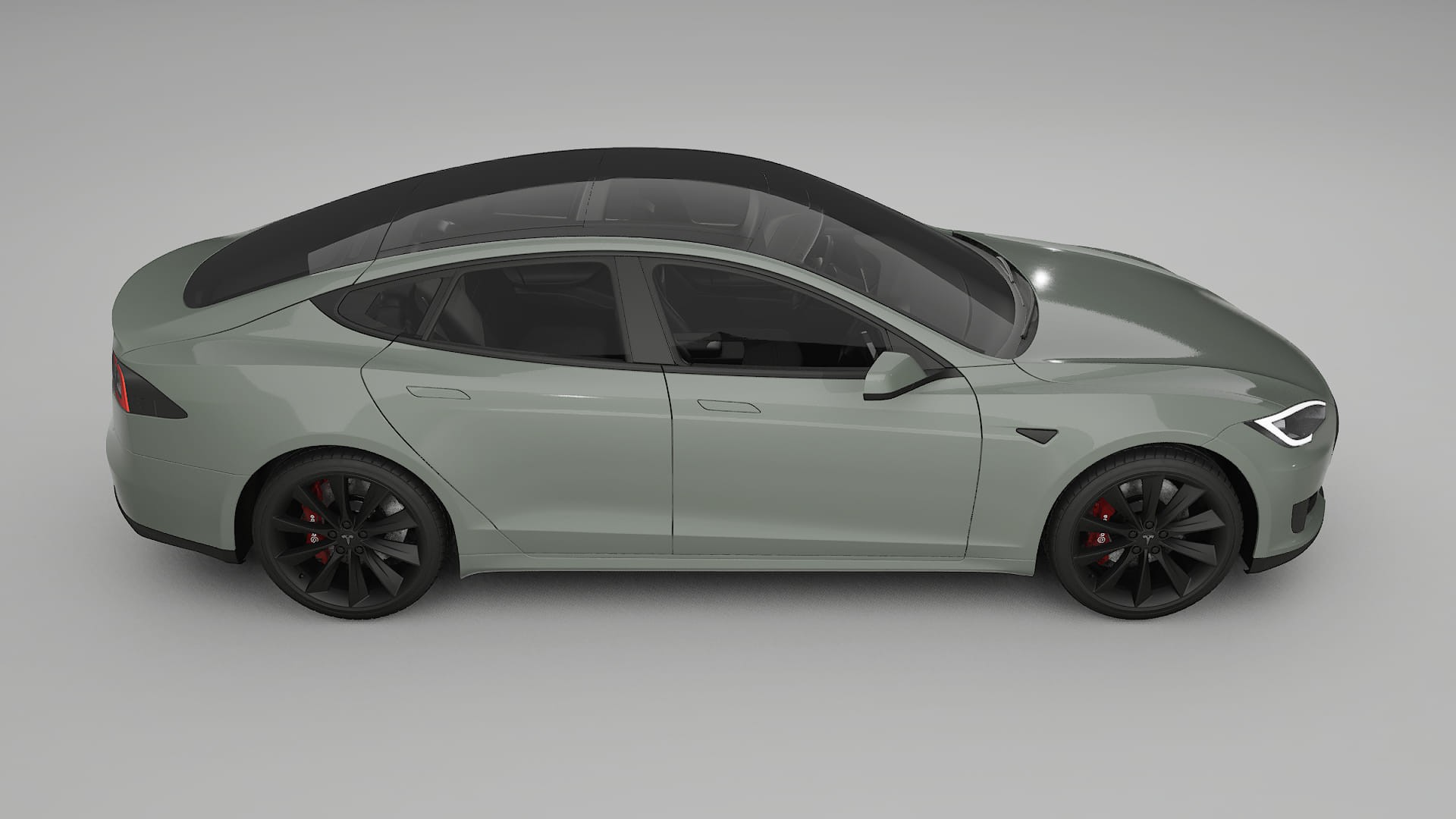 Tesla Model S Film de Protecție pentru Vopsea TPU | SLATE PPF cu Schimbare de Culoare – Kit Complet Predecupat