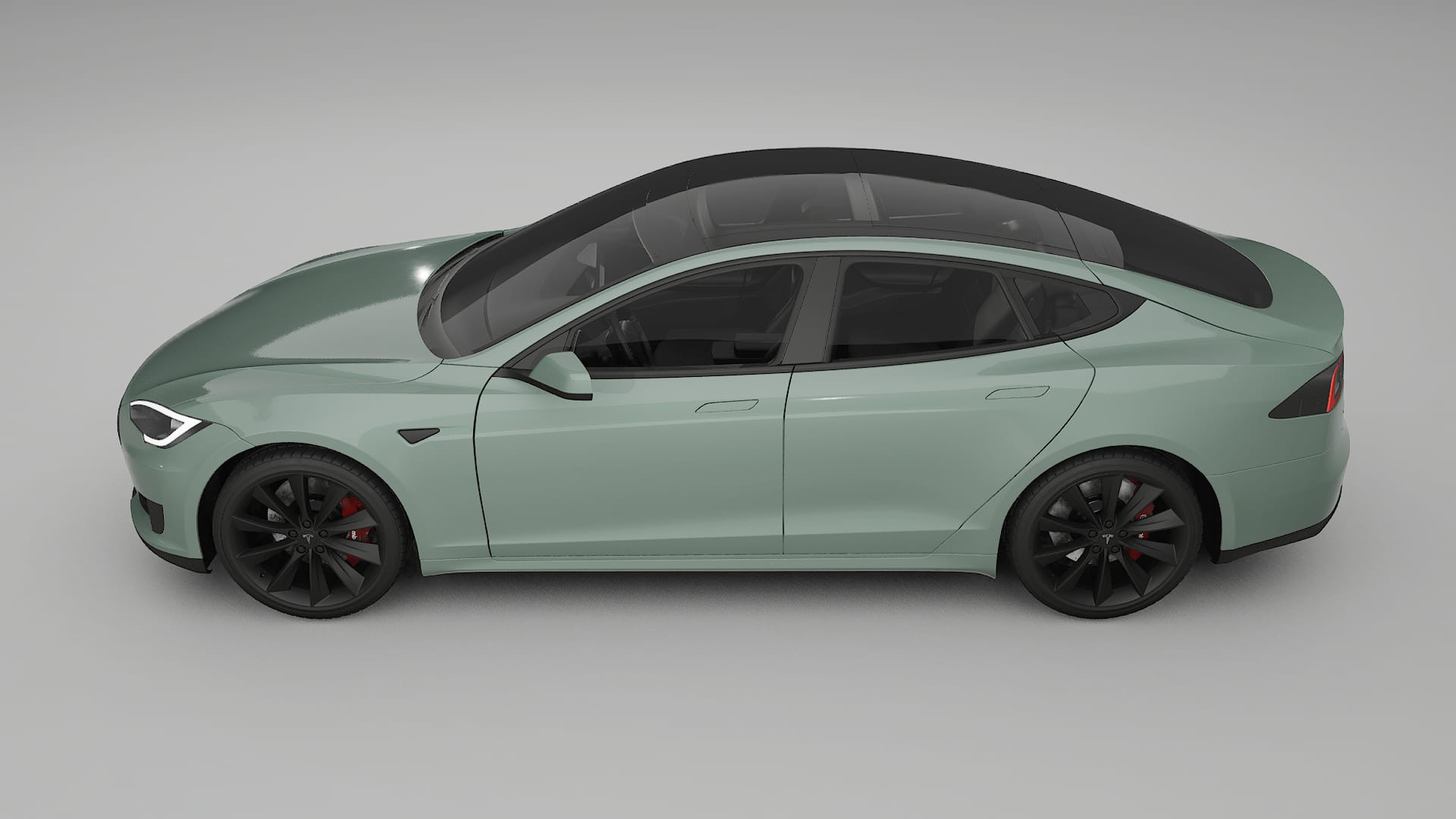 Tesla Model S Film de Protecție pentru Vopsea TPU | CINDER PPF cu Schimbare de Culoare – Kit Complet Predecupat