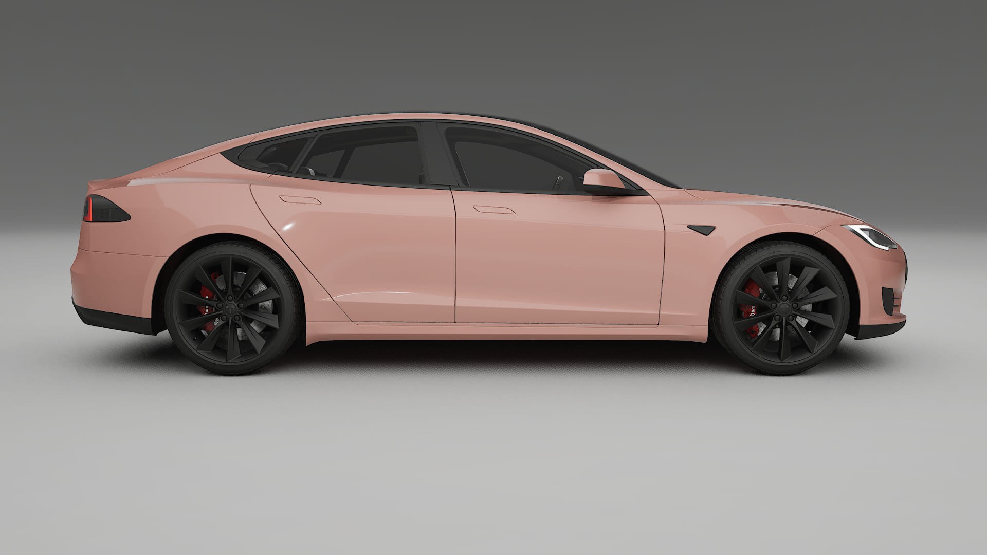 Tesla Model S Film de Protecție pentru Vopsea TPU | BLUSH PPF cu Schimbare de Culoare – Kit Complet Predecupat