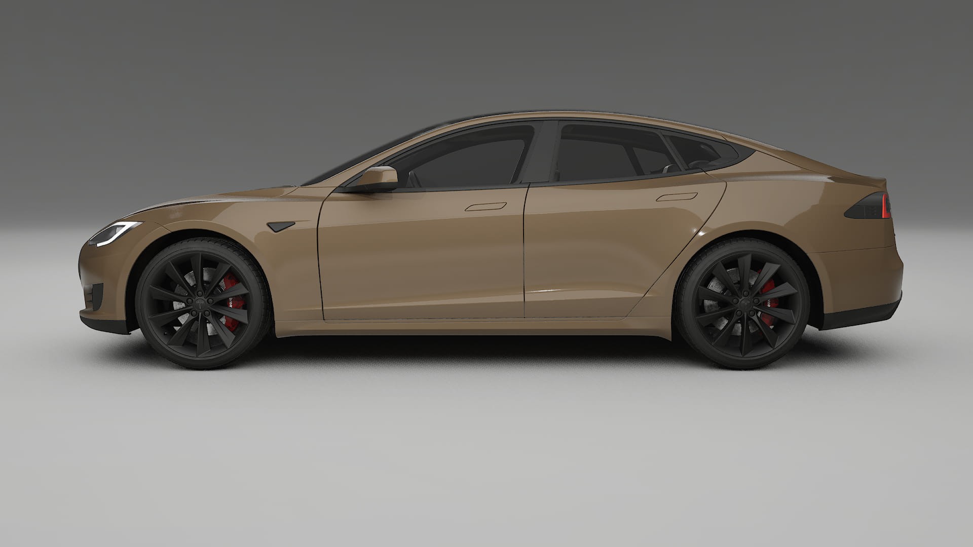 Tesla Model S Film de Protecție pentru Vopsea TPU | SAHARA PPF cu Schimbare de Culoare – Kit Complet Predecupat