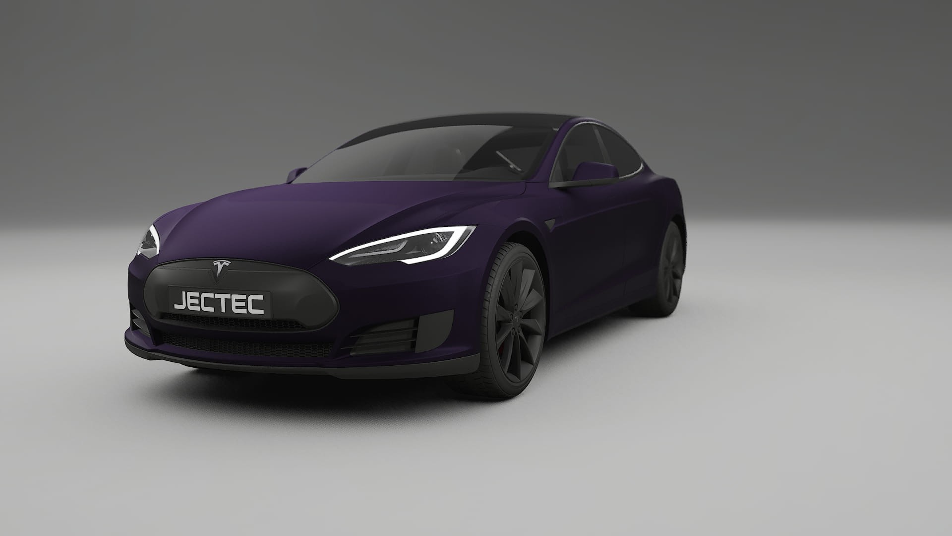 Tesla Model S Film de Protecție pentru Vopsea TPU | VIOLET PPF cu Schimbare de Culoare – Kit Complet Predecupat