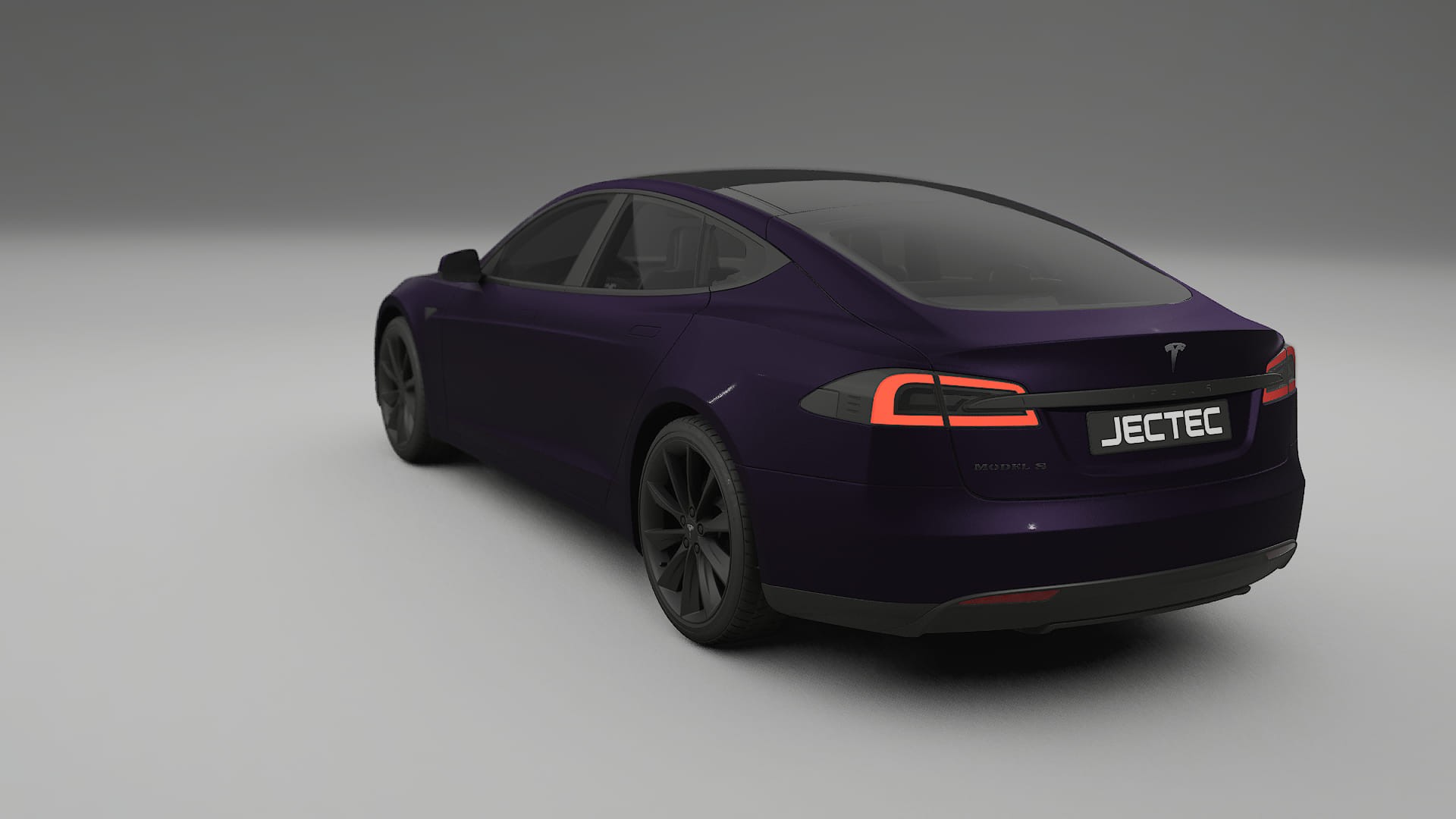 Tesla Model S Film de Protecție pentru Vopsea TPU | VIOLET PPF cu Schimbare de Culoare – Kit Complet Predecupat