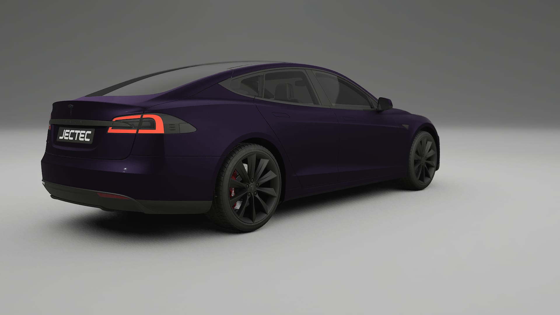Tesla Model S Film de Protecție pentru Vopsea TPU | VIOLET PPF cu Schimbare de Culoare – Kit Complet Predecupat